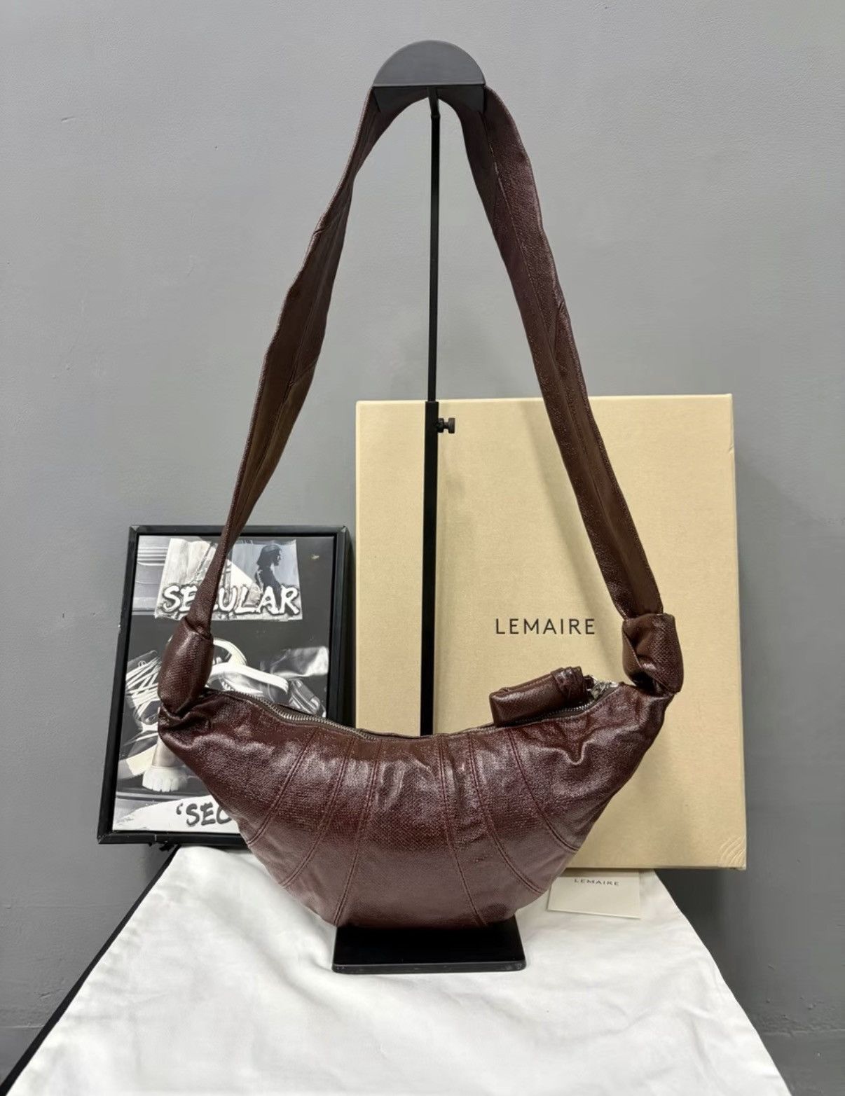 Lemaire Lemaire Small Croissant Bag K34 Size ONE SIZE - 1 Thumbnail