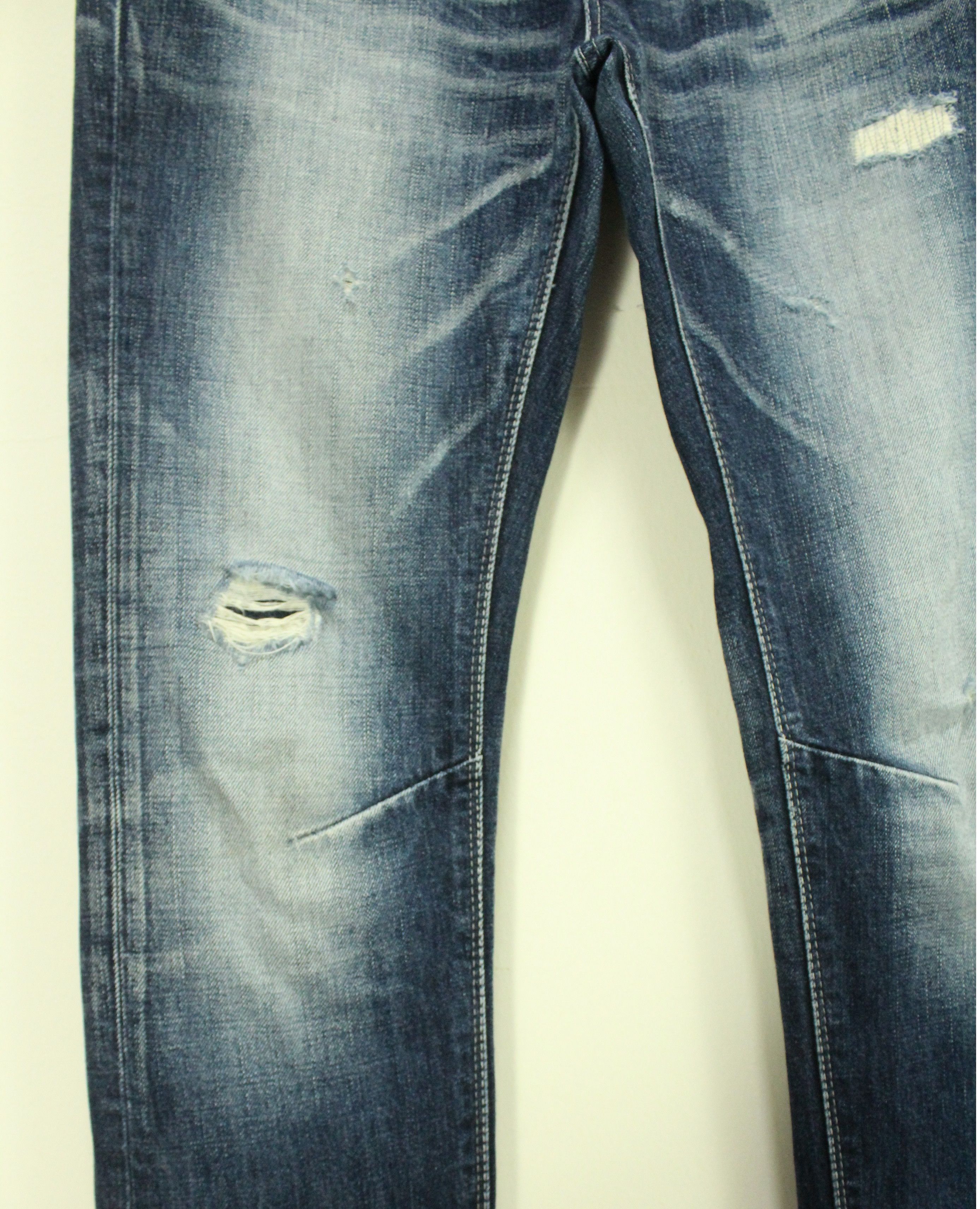 GOSTAR DE FUGA GOSTAR DE FUGA Denim Distressed APC Helmut Lang Acne Size US 32 / EU 48 - 11 Thumbnail