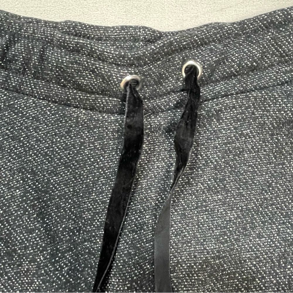 Other Sinsay Jersey A-Line Drawstring Dark Grey With Sparkles Ski Size 30" / US 8 / IT 44 - 6 Thumbnail