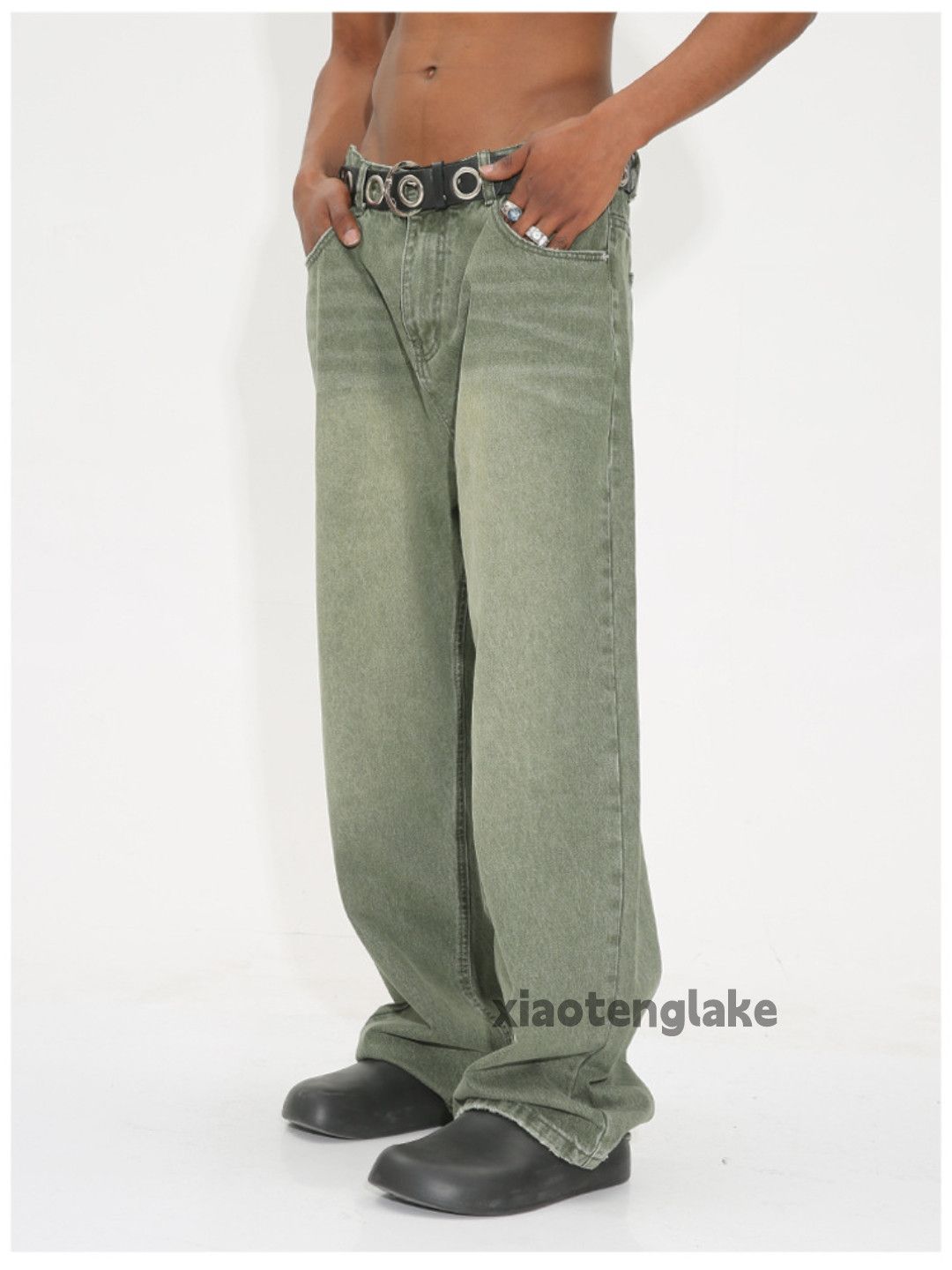 Jean Utility washed faded dance yuppie skate hiphop jeans Size US 28 / EU 44 - 1 Thumbnail
