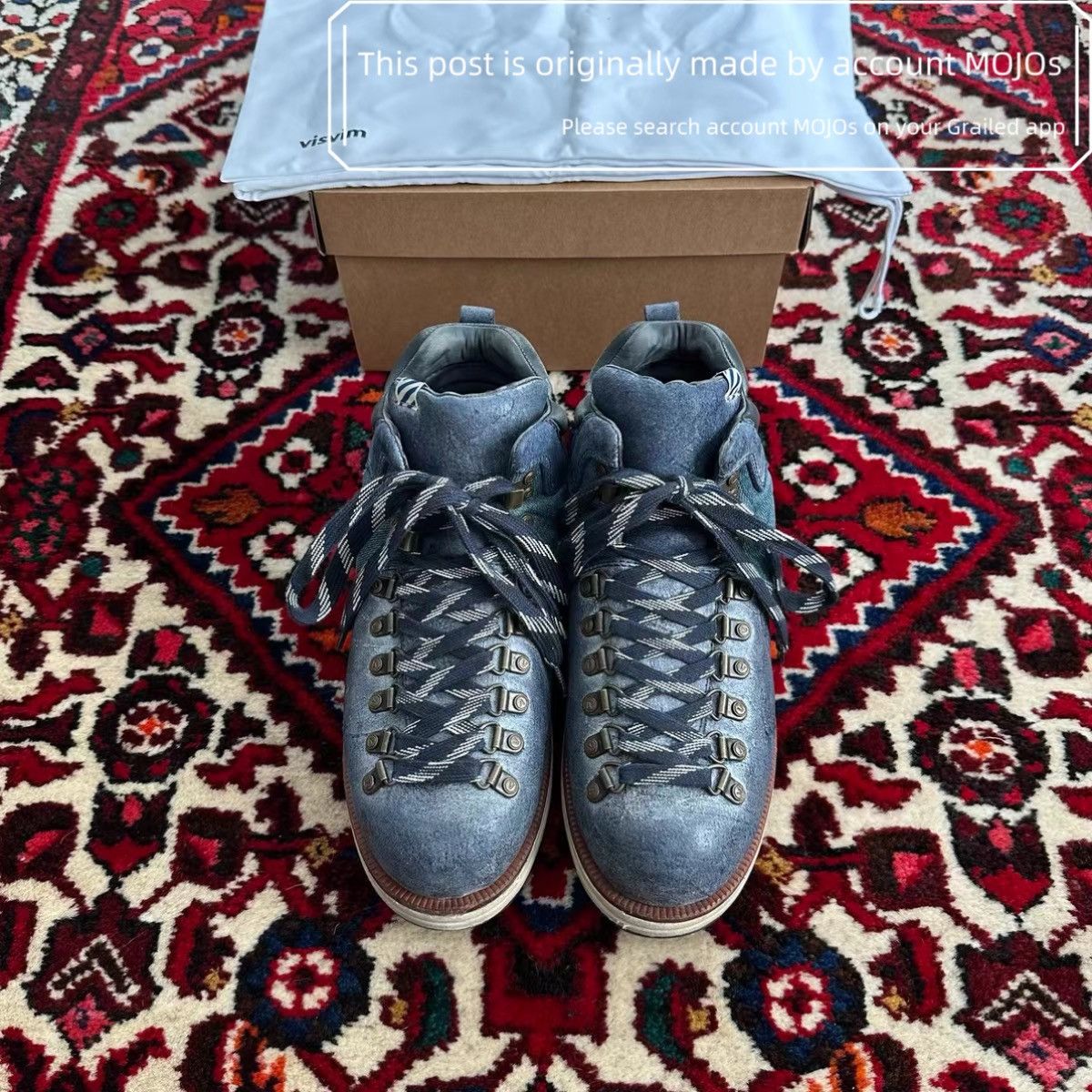 Visvim Sz 8 Visvim 11AW Serra Fade Gray Mountain Boots mojos1334 Size US 8 / EU 41 - 2 Thumbnail