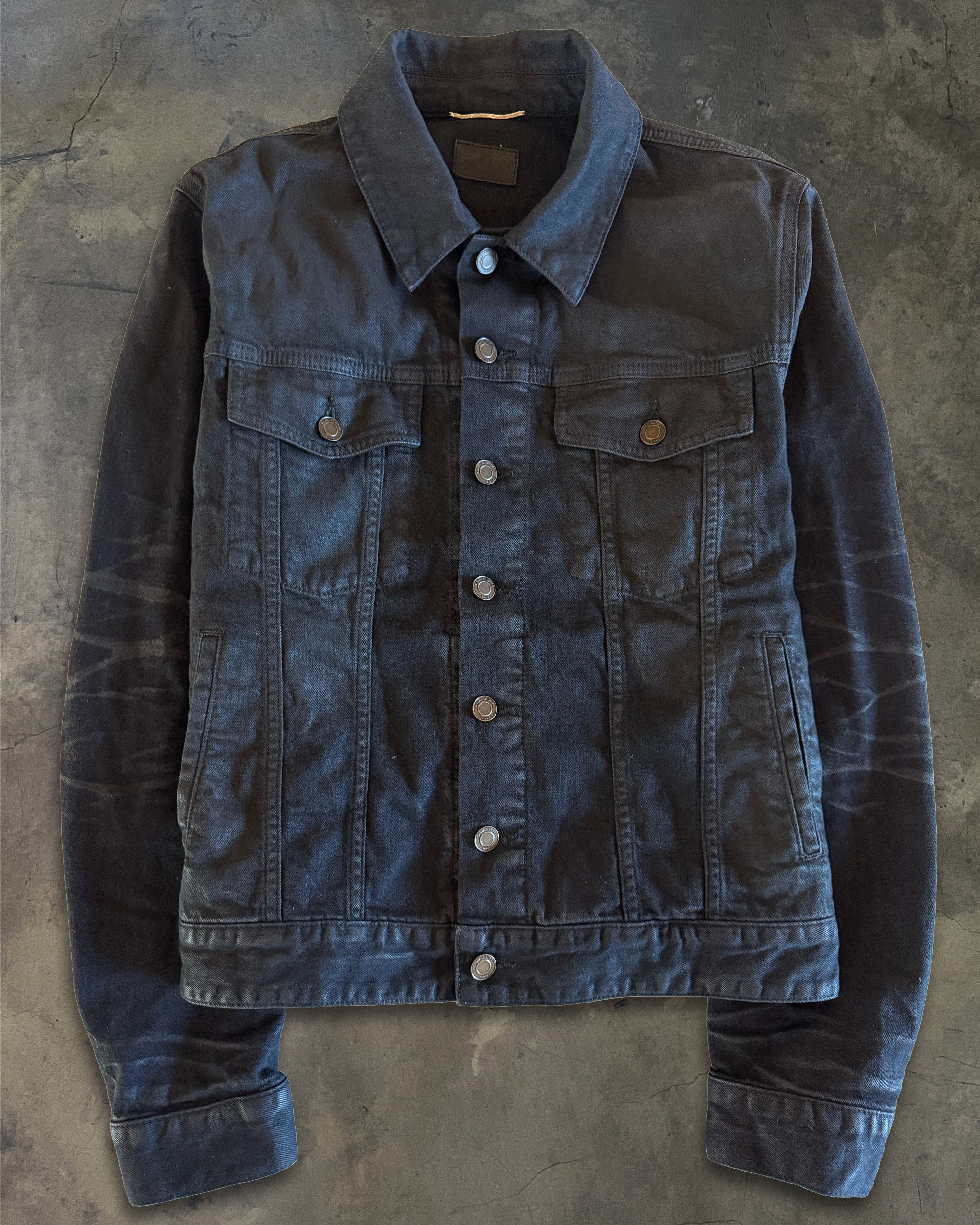 Saint Laurent Paris SAINT LAURENT 2019 DENIM TRUCKER JACKET Size US S / EU 44-46 / 1 - 1 Thumbnail