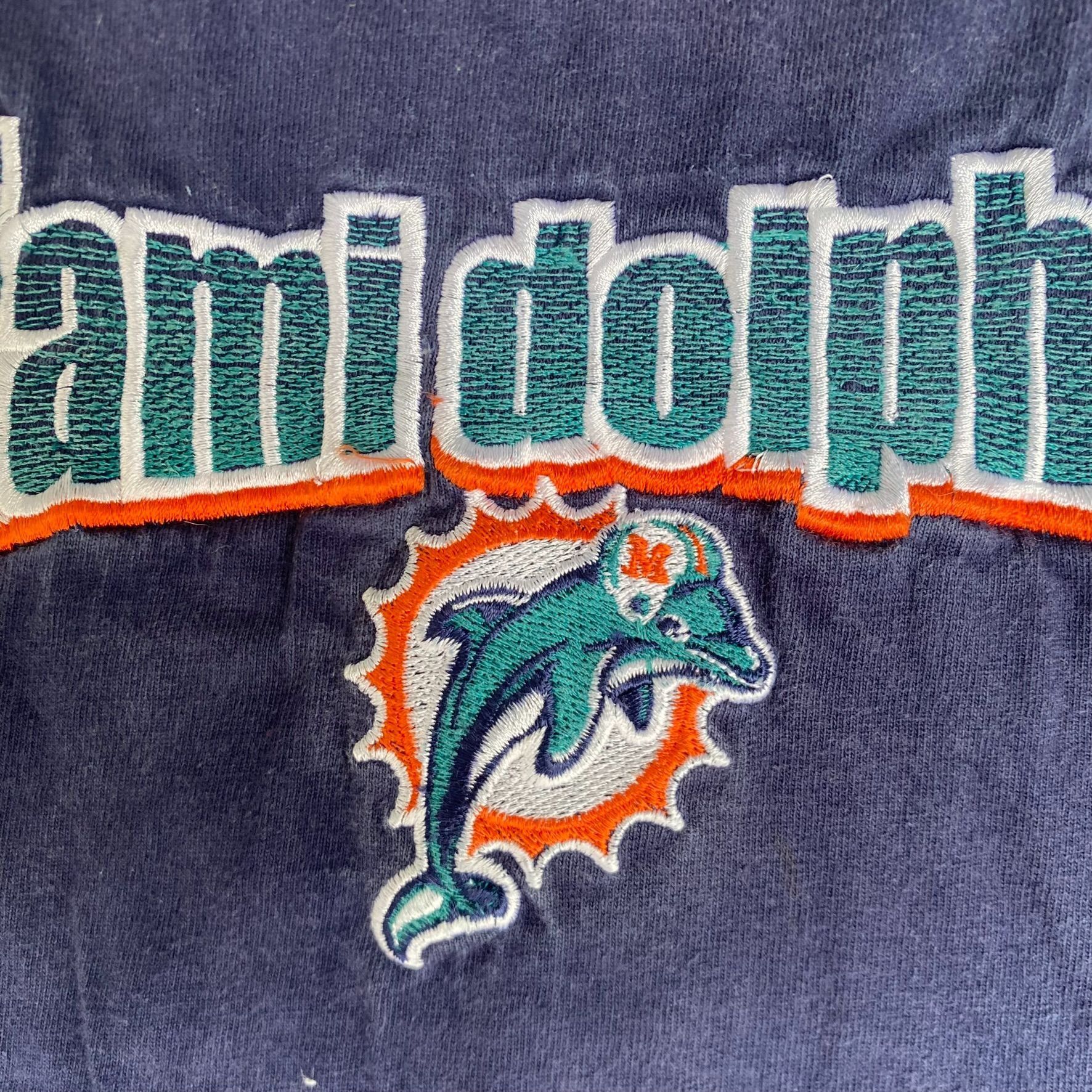 NFL Vintage Y2K Miami Dolphins Shirt NFL Football Logo Tee Size US L / EU 52-54 / 3 - 4 Thumbnail