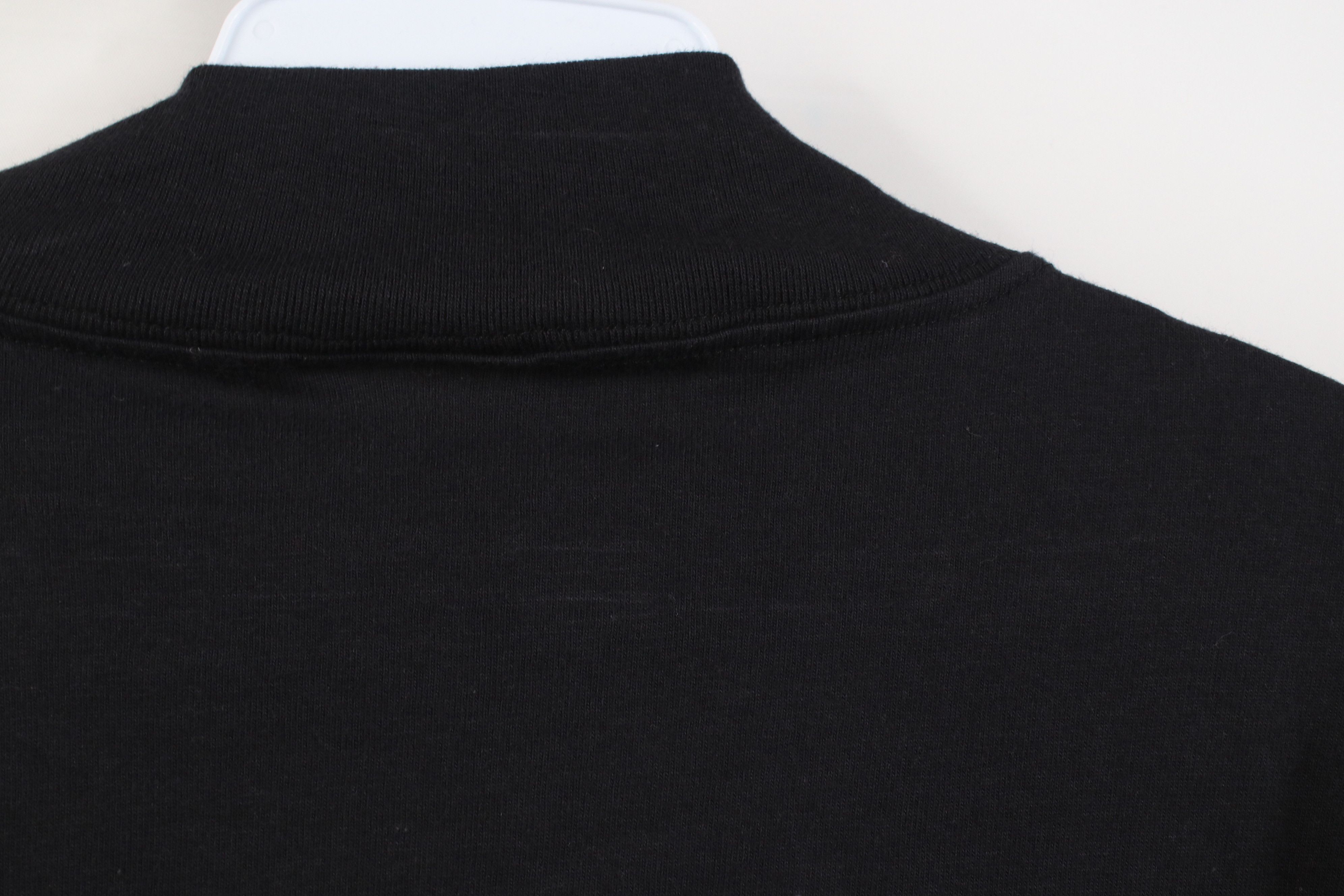 Vintage Vintage 90s Streetwear Mock Neck Long Sleeve T-Shirt Black Size US XL / EU 56 / 4 - 8 Thumbnail