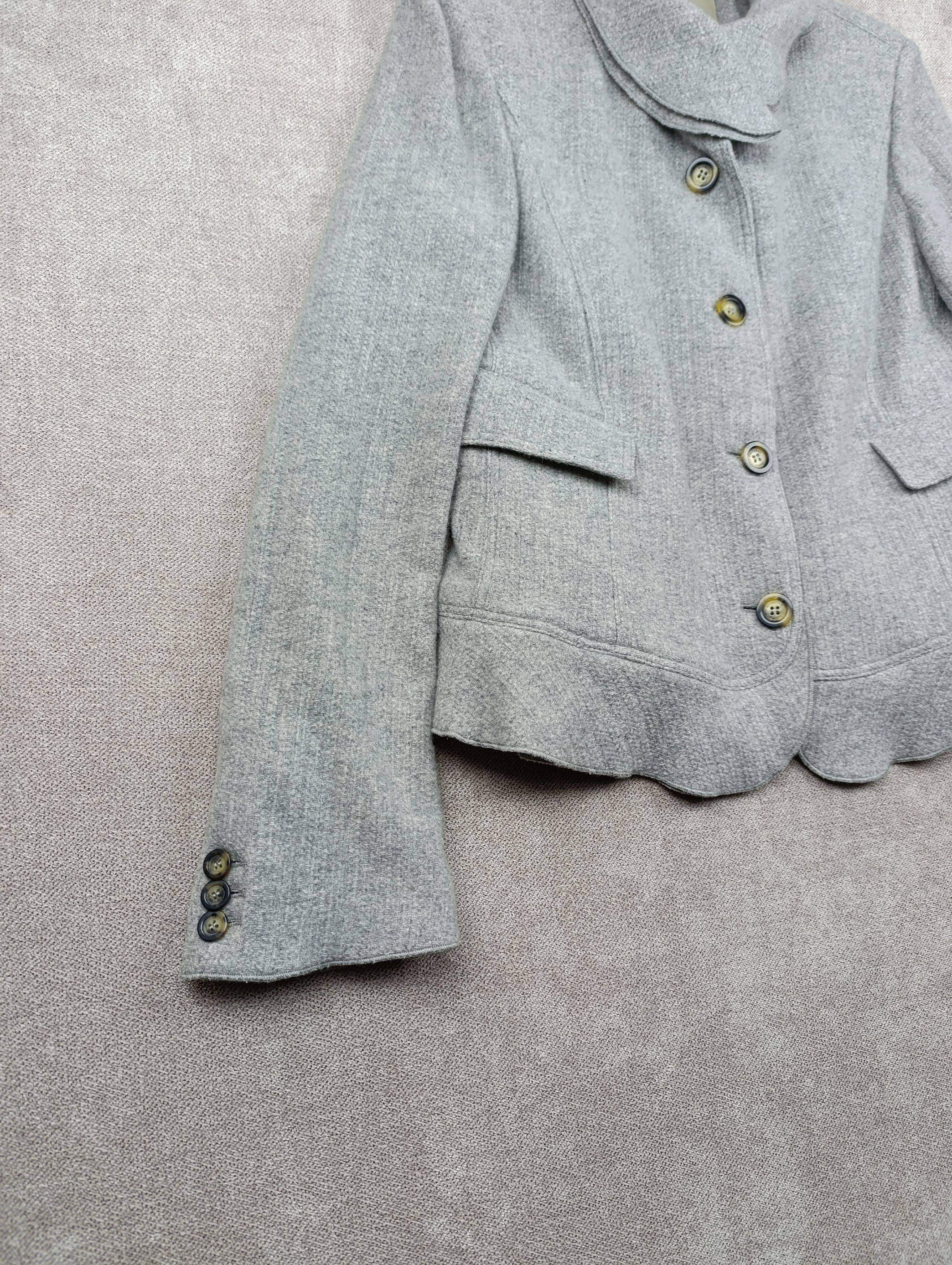 Burberry Burberry London Womens Wool Cashmere Slim Fit Jacket Size M / US 6-8 / IT 42-44 - 4 Thumbnail