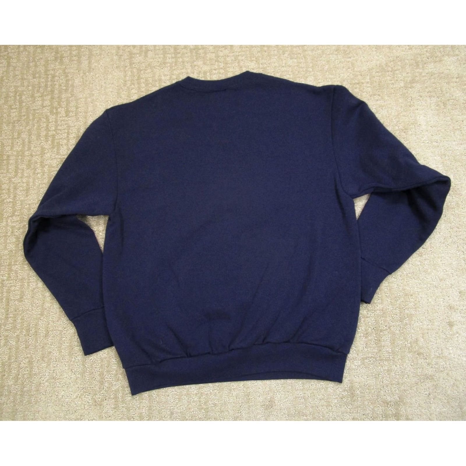Delta VINTAGE Delta Sweatshirt Men Large Blue Winter Farm Horse Sled Graphic USA 80s Size US L / EU 52-54 / 3 - 4 Thumbnail
