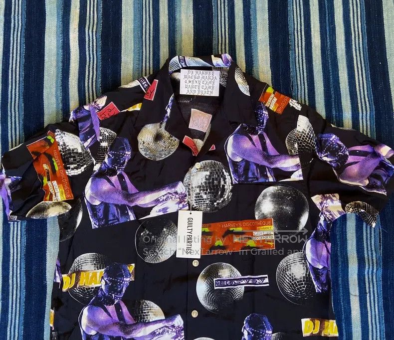 Other Wacko Maria DJ HARVEY S/S HAWAIIAN SHIRT Size US XL / EU 56 / 4 - 2 Thumbnail