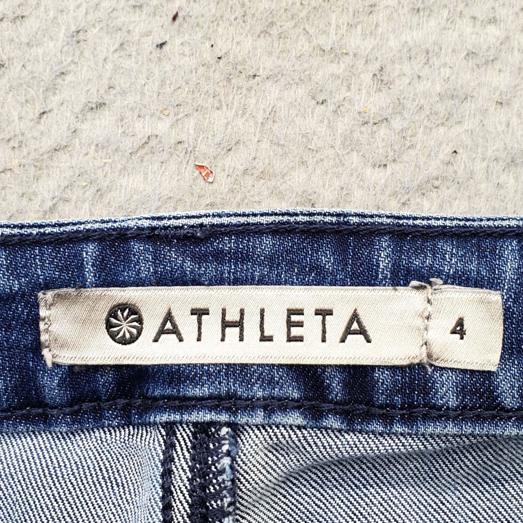 Athleta Athleta Womens 4 Jeans Blue Denim Stretch Skinny 5-Pocket Regular Inseam 29" | Size 4 | Vintage No | Outdoor Theme Size 27" / US 4 / IT 40 - 7 Thumbnail
