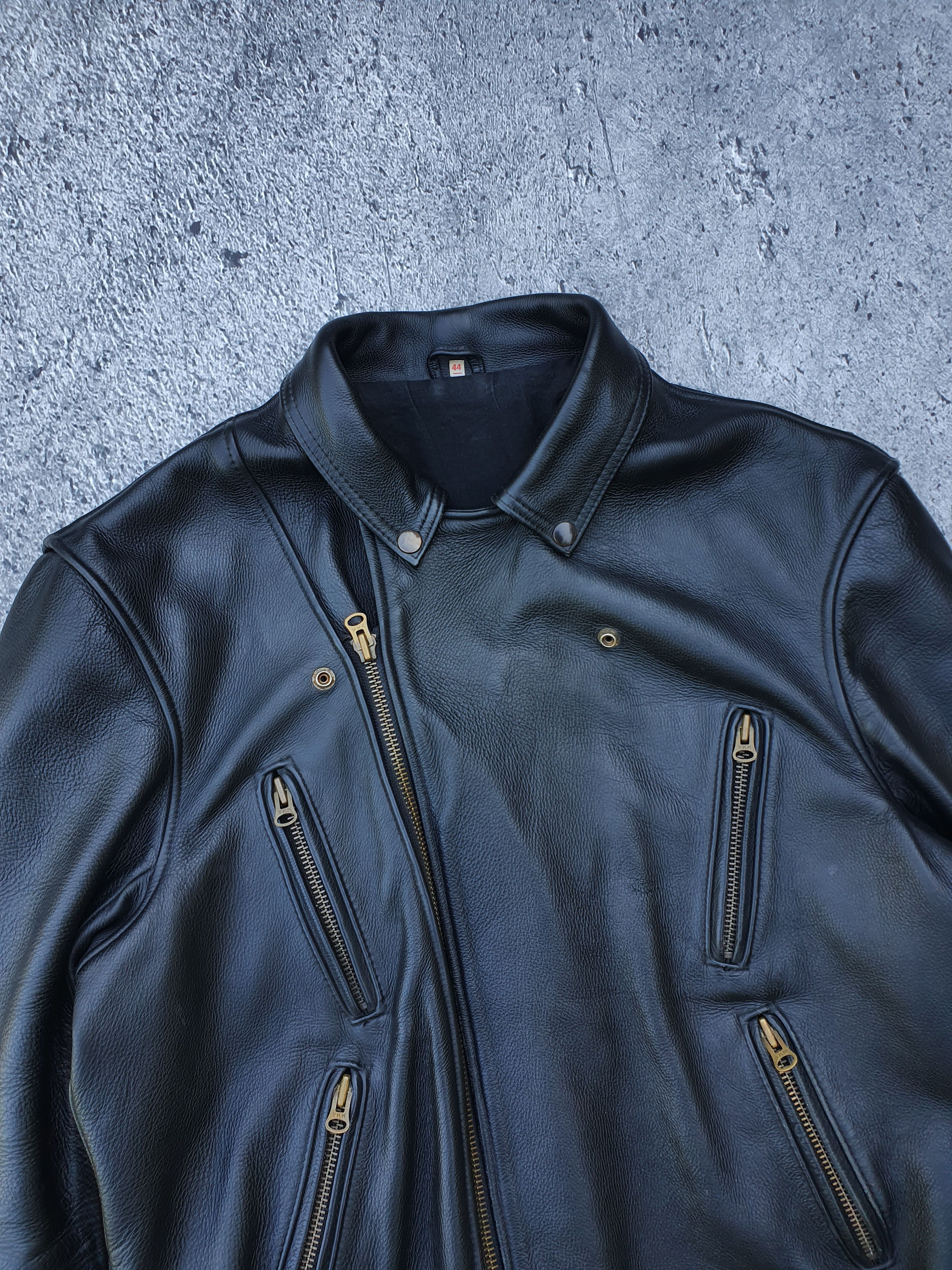 Genuine Leather Vintage ramones biker leather jacket Size US M / EU 48-50 / 2 - 3 Thumbnail