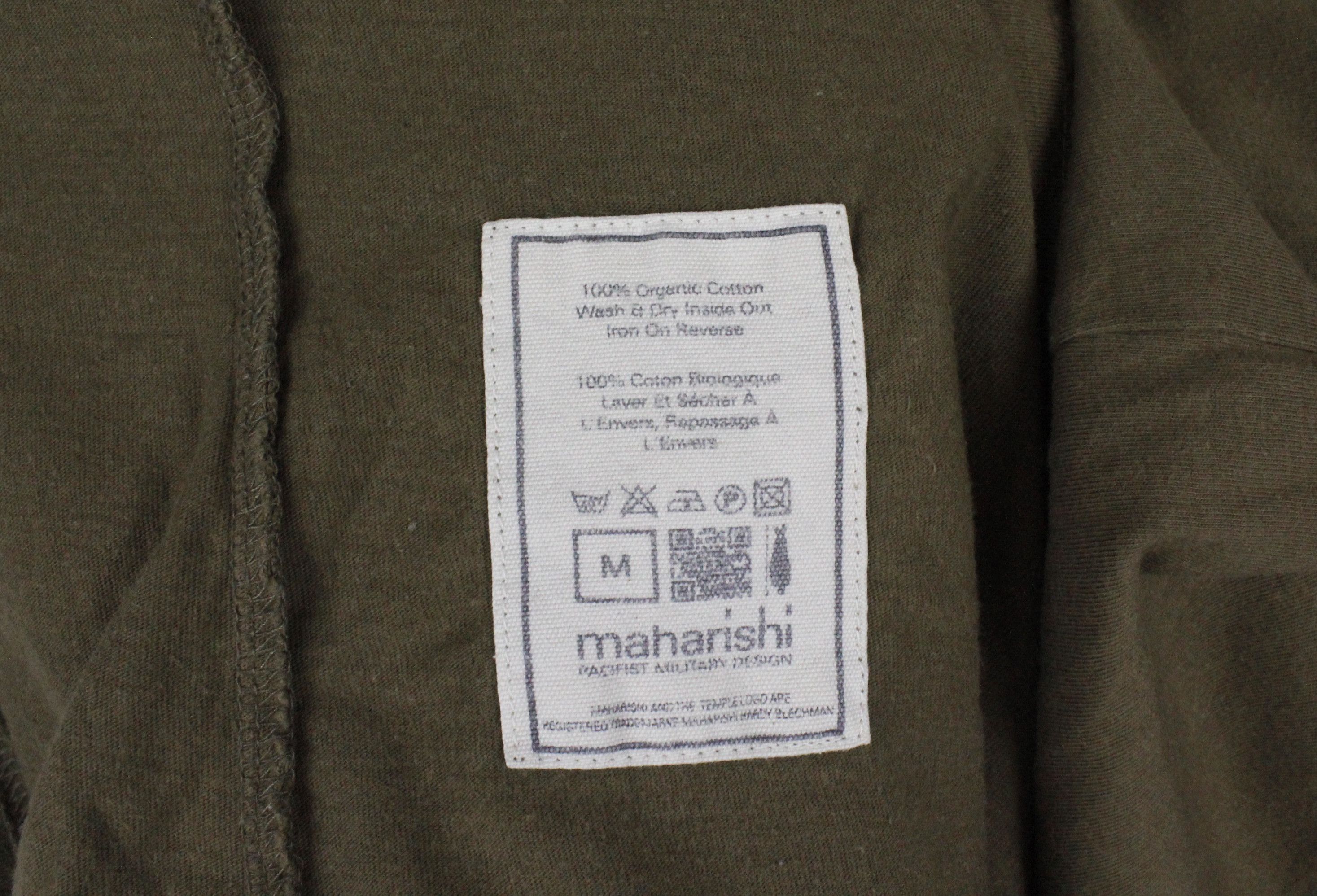 Maharishi Maharishi Embroidered TIger Logo Army Green T-shirt Size US M / EU 48-50 / 2 - 5 Thumbnail