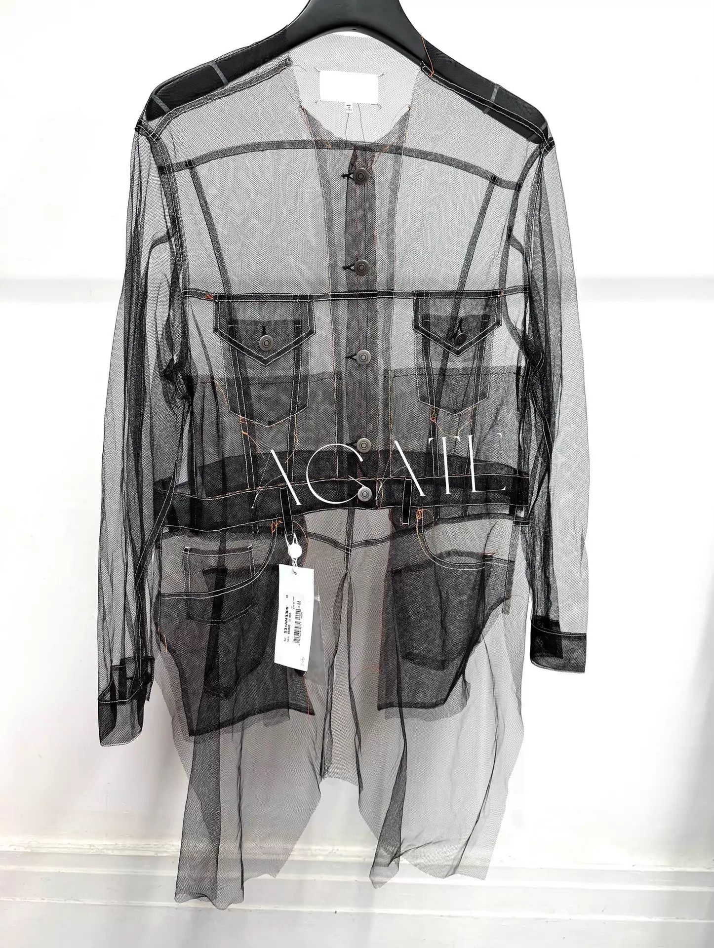 Maison Margiela Maison Margiela Tulle Blouse FR42 New With Tags Size M / US 6-8 / IT 42-44 - 1 Thumbnail