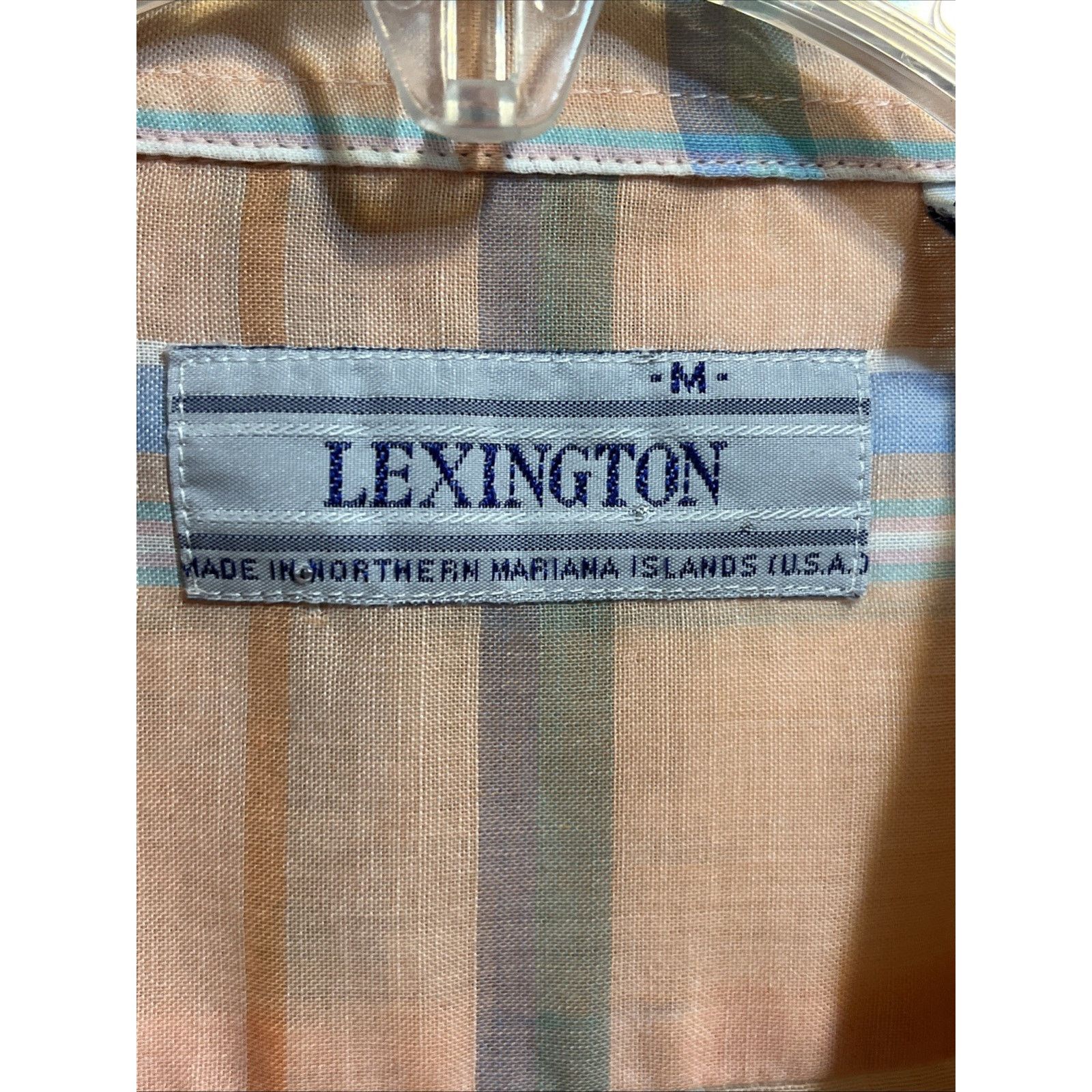 Other Vintage Lexington Men's Button Short Sleeve Shirt M Orange Size US M / EU 48-50 / 2 - 3 Thumbnail