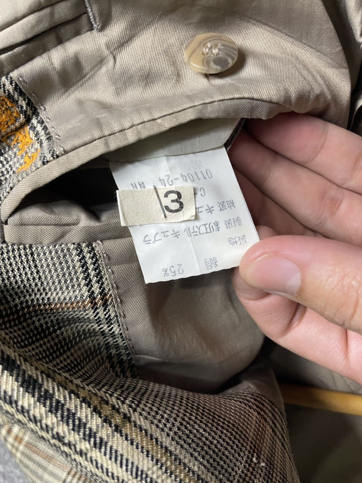 Burberry × Vintage Burberrys Men’s Two Button Blazer (25) Size US S / EU 44-46 / 1 - 15 Thumbnail