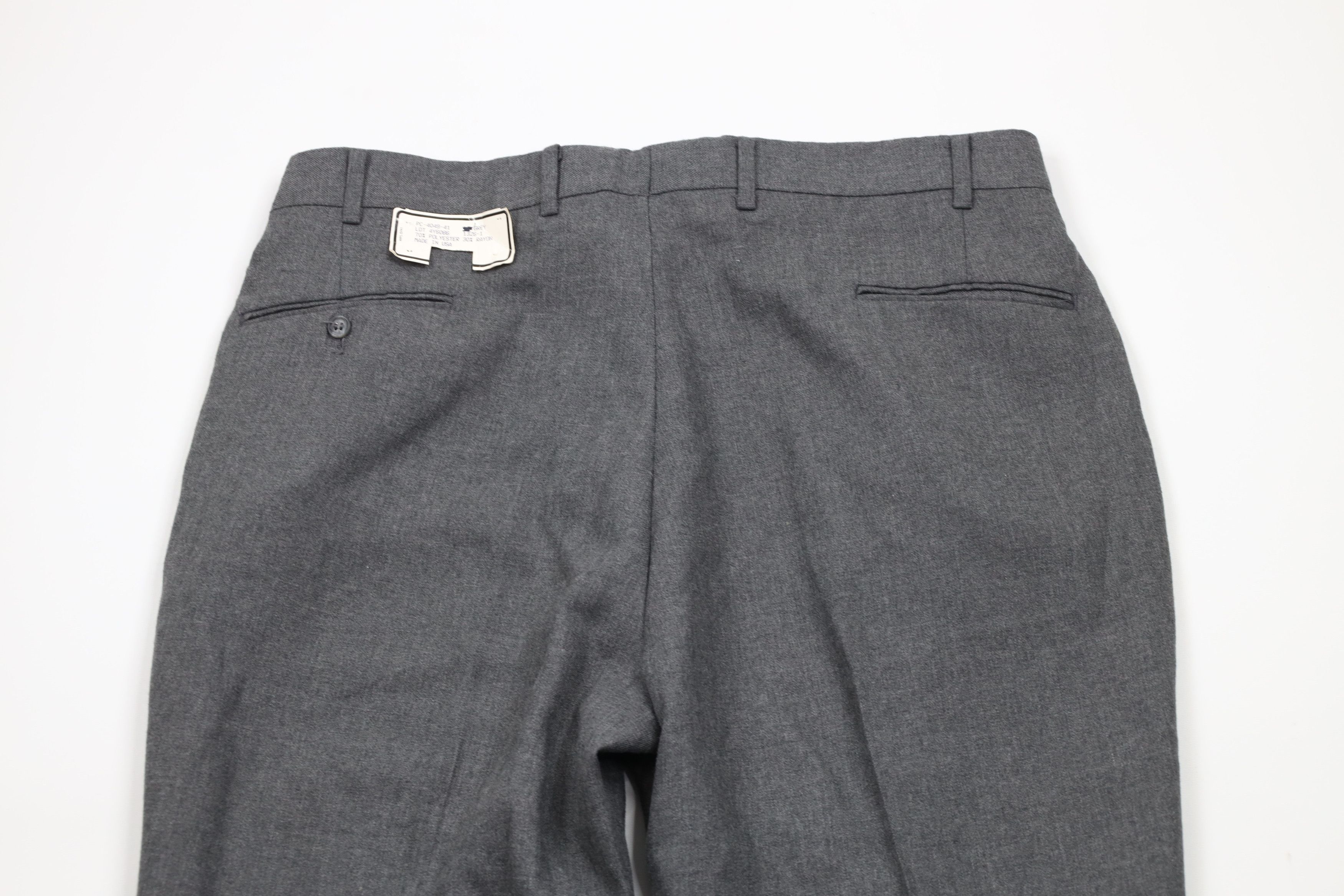 Vintage Deadstock Vintage 70s Streetwear Wide Leg Chino Pants USA Size US 36 / EU 52 - 11 Thumbnail