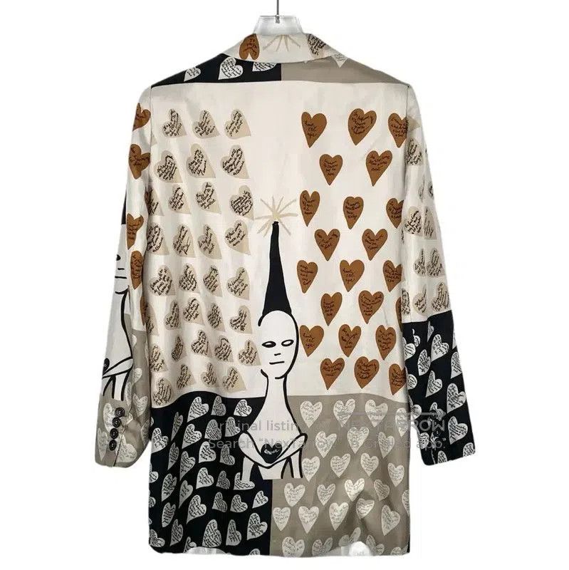 Max Mara MaxMara Colorful Silk Women's Jacket . Size M / US 6-8 / IT 42-44 - 2 Thumbnail