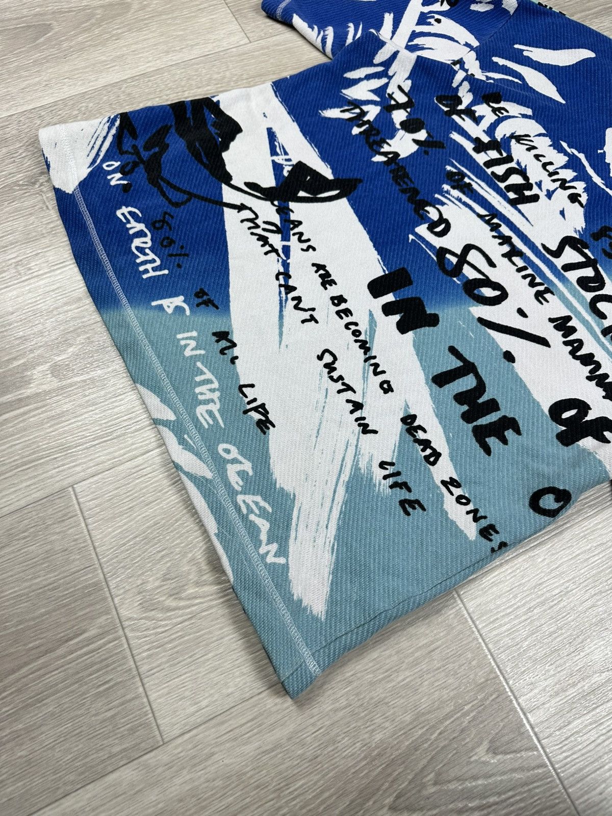Kenzo Kenzo Graphic T-Shirt No Fish No Nothing Size US M / EU 48-50 / 2 - 12 Thumbnail