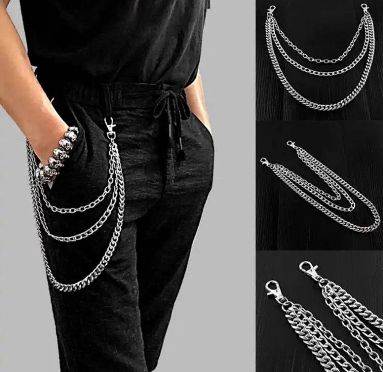 Jewelry Street Trouser Pants Chain Size ONE SIZE - 1 Thumbnail