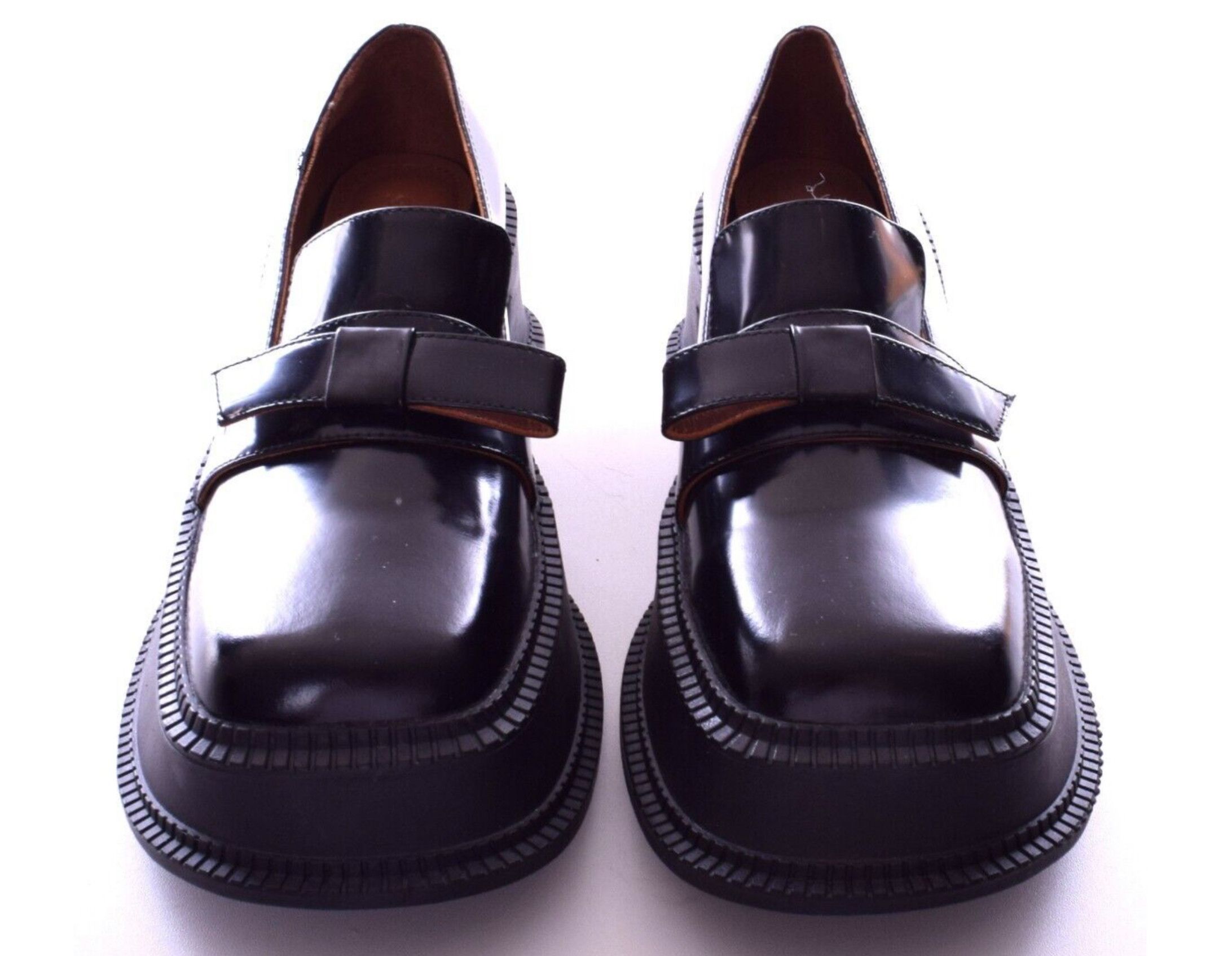 Shushu/Tong Shushu tong Platform Leather Loafers Size US 6.5 / IT 36.5 - 3 Thumbnail