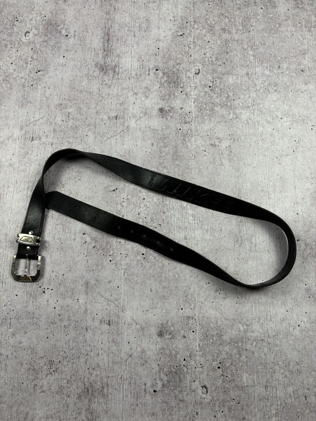 Nike Nike USA vintage leather belt one size Size ONE SIZE - 2 Thumbnail