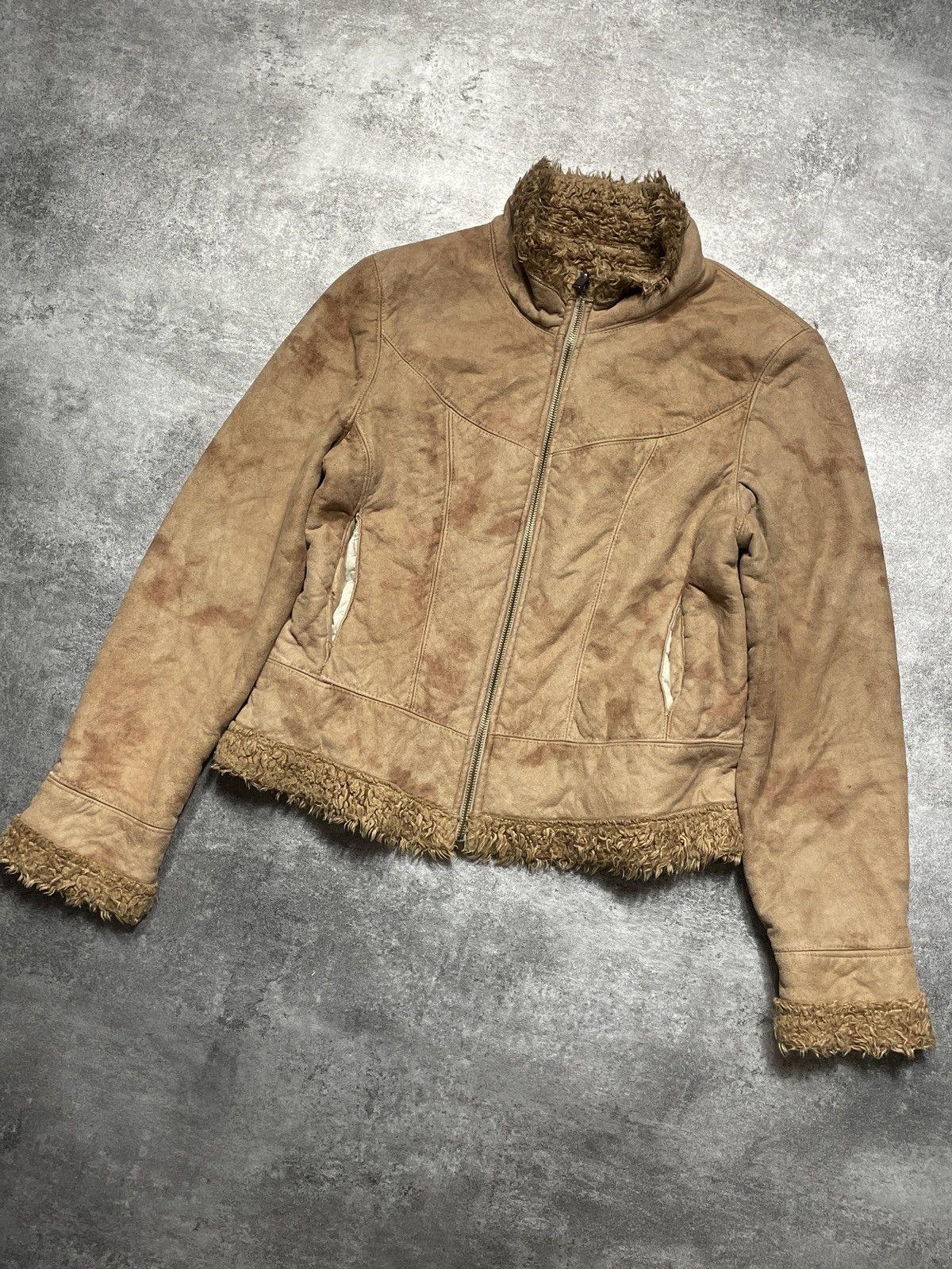 Vintage 🔥Offers🔥Vintage Y2K Jacket Cozy Thick Hype Size XS / US 0-2 / IT 36-38 - 4 Thumbnail