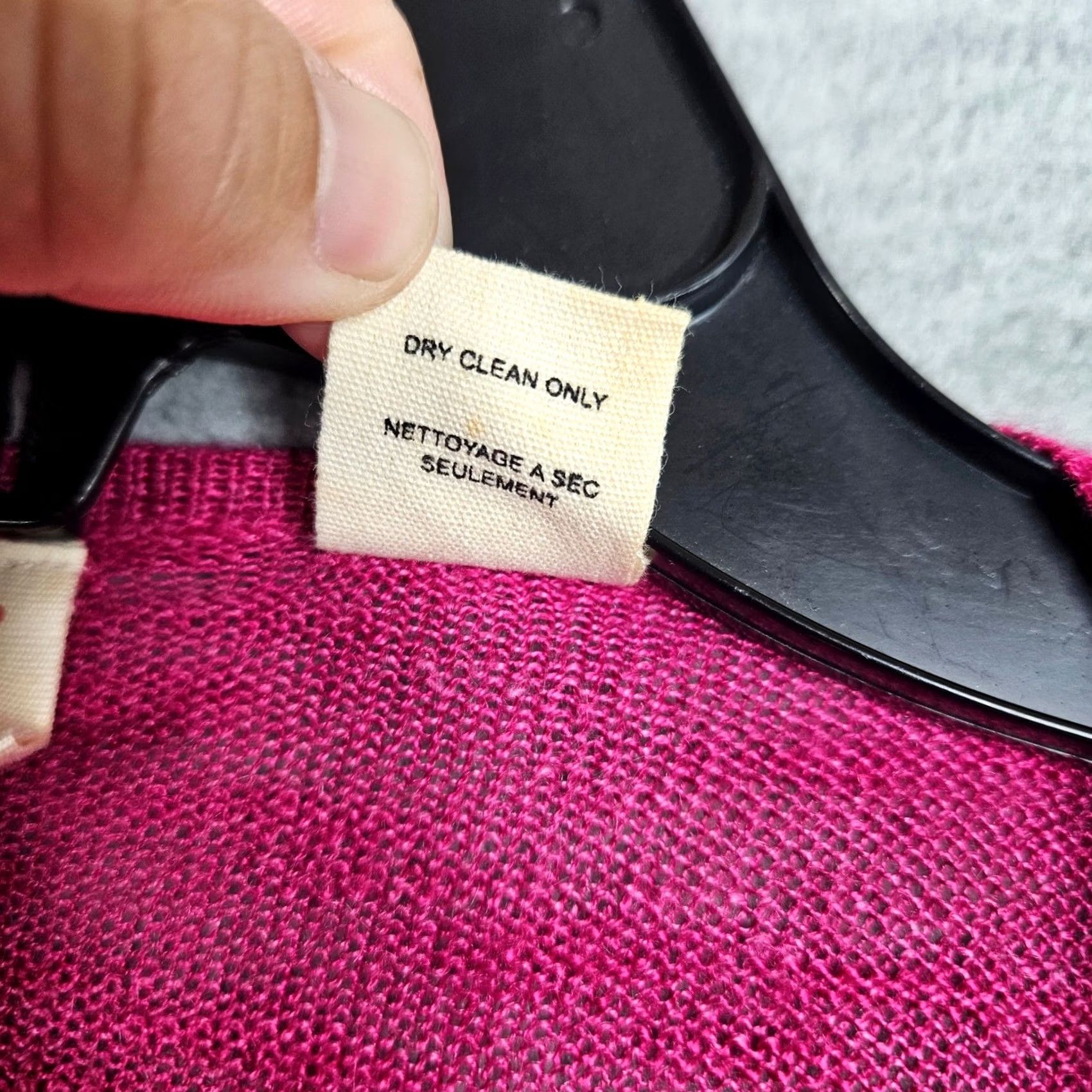 Anthropologie Moth Anthropologie Cardigan Open Front Draped Lightweight Knit V-Neck Pink Sz M Womens Size M / US 6-8 / IT 42-44 - 5 Thumbnail