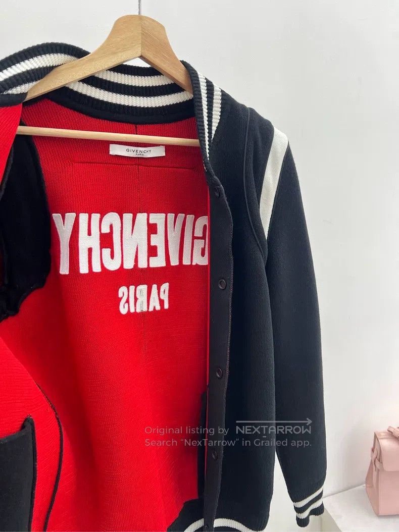 Givenchy Givenchy Wool Baseball Jacket in XS Size US XS / EU 42 / 0 - 7 Thumbnail
