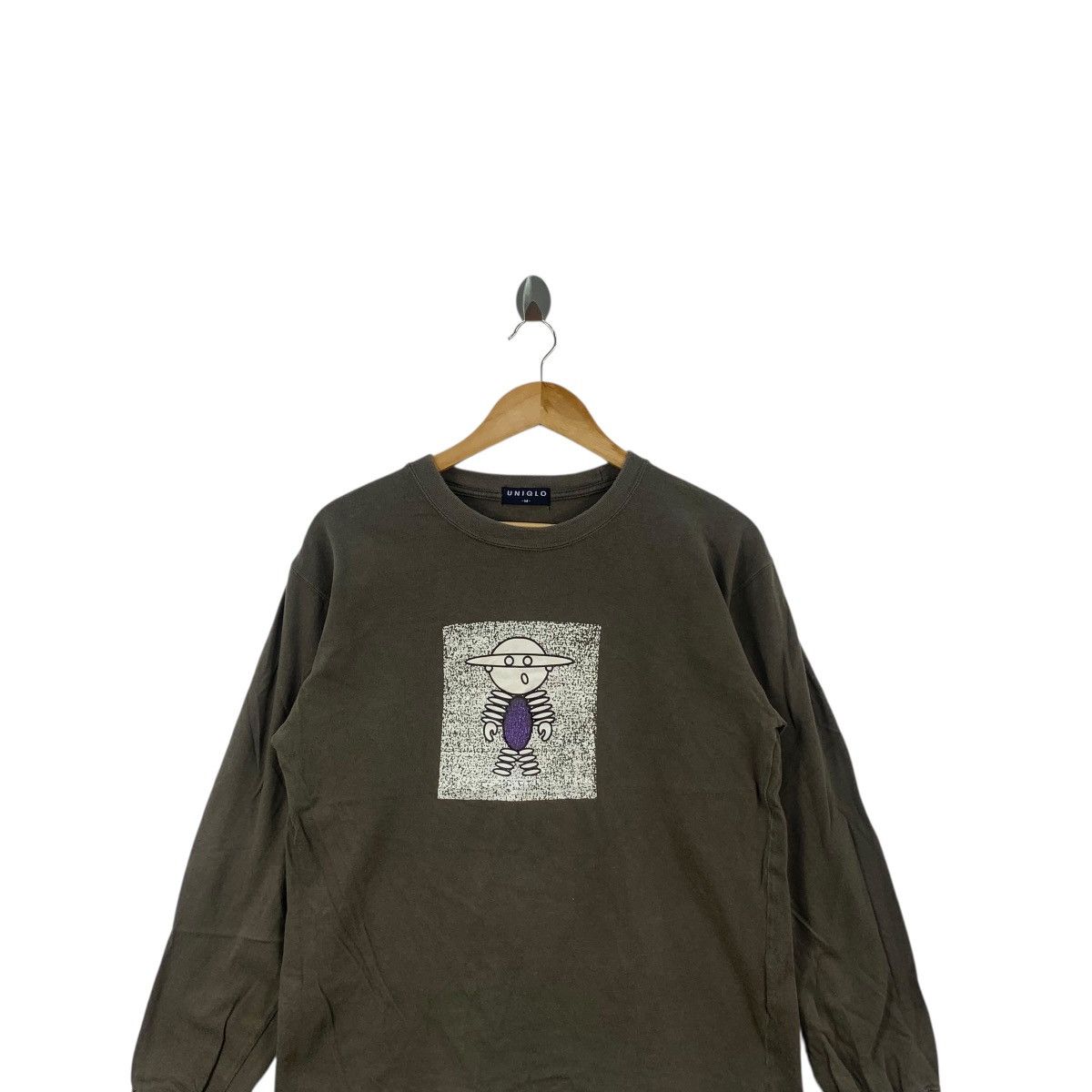 Uniqlo UNIQLO x ALIEN ANIME Illustration Cartoon Tee Shirt Top Size US M / EU 48-50 / 2 - 2 Thumbnail