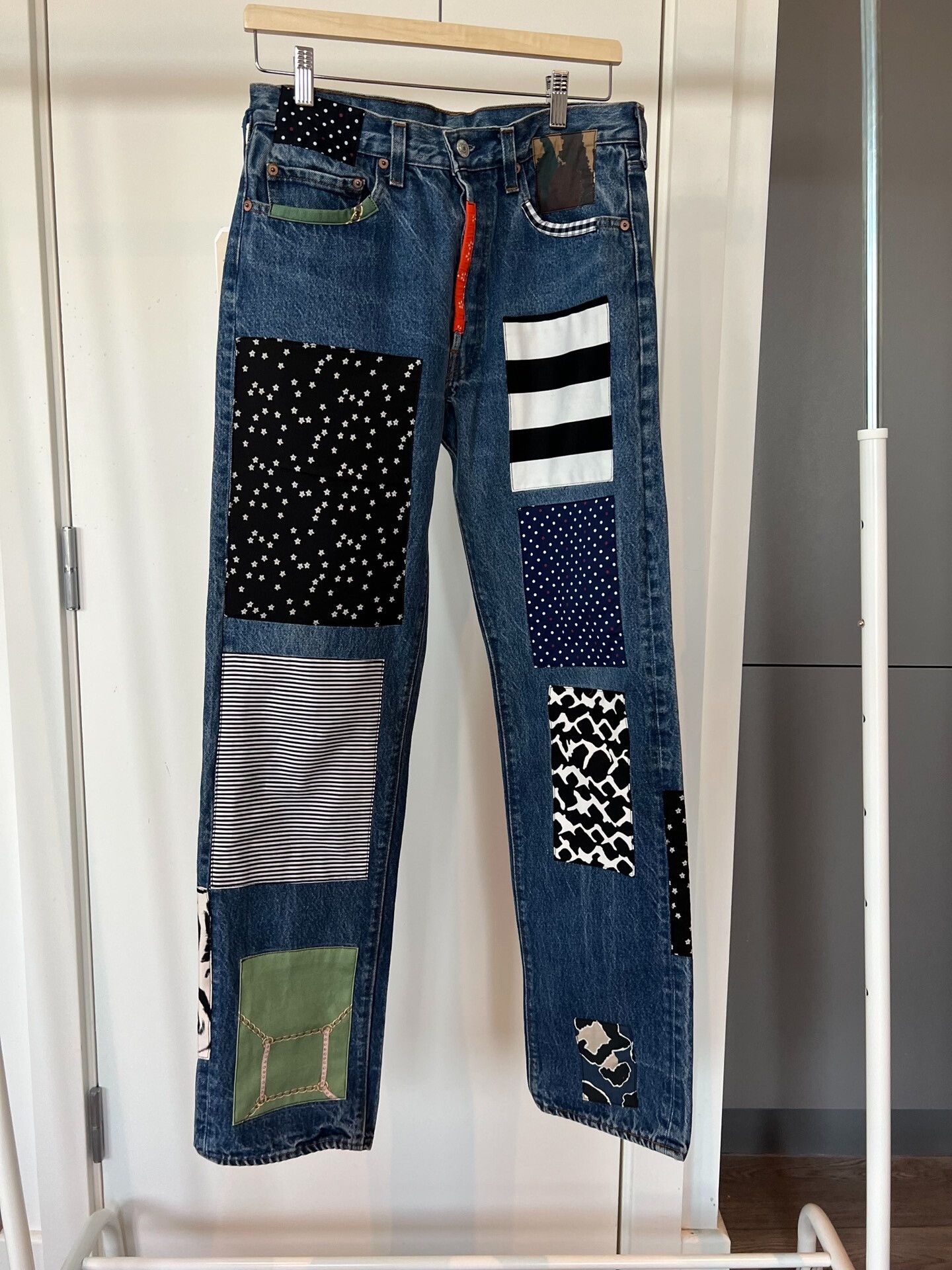 Junya Watanabe x Levis Patchwork Jeans