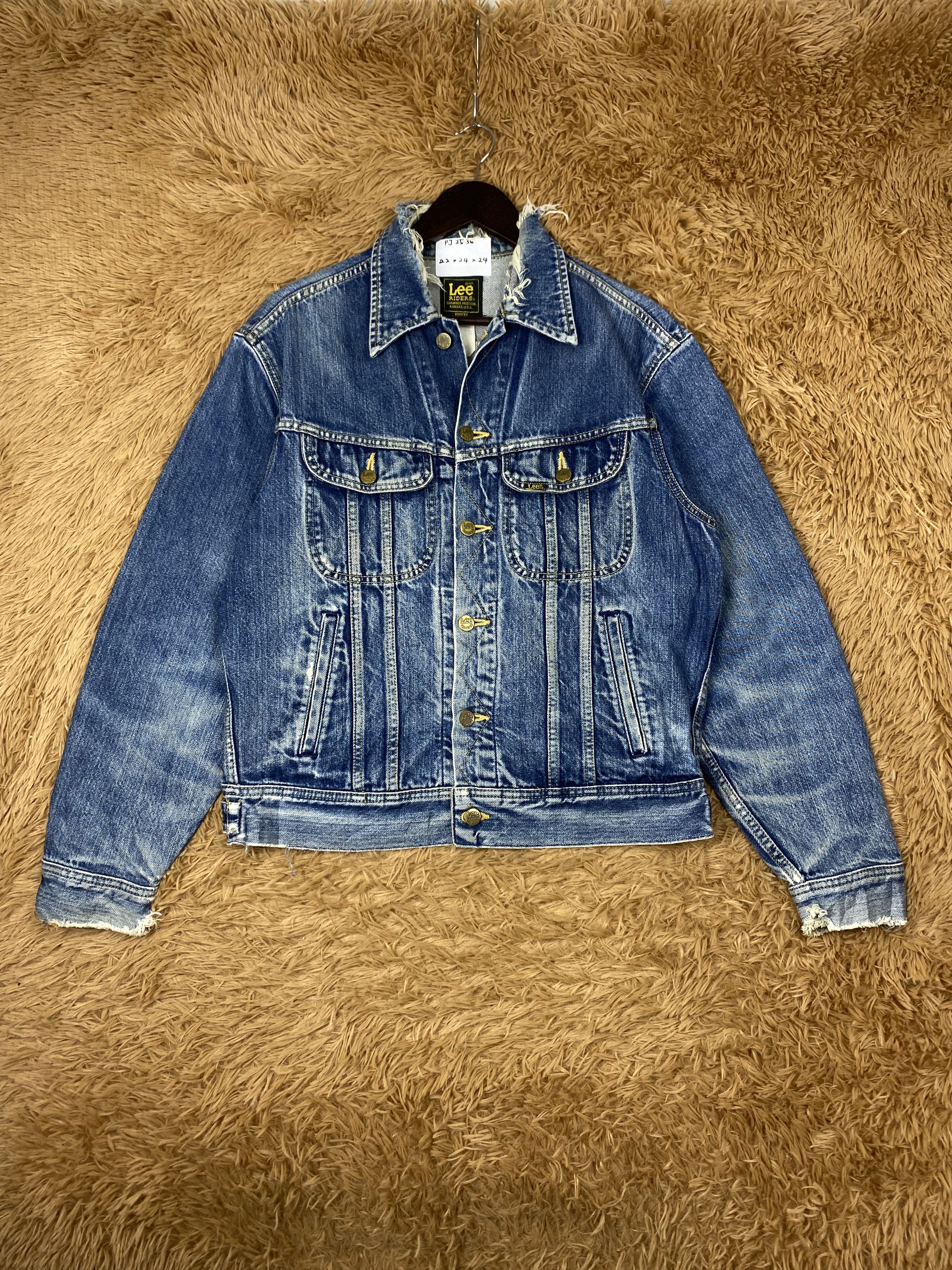 Lee Vintage Lee Button Up Denim Jacket PJ02536 Size US L / EU 52-54 / 3 - 1 Thumbnail