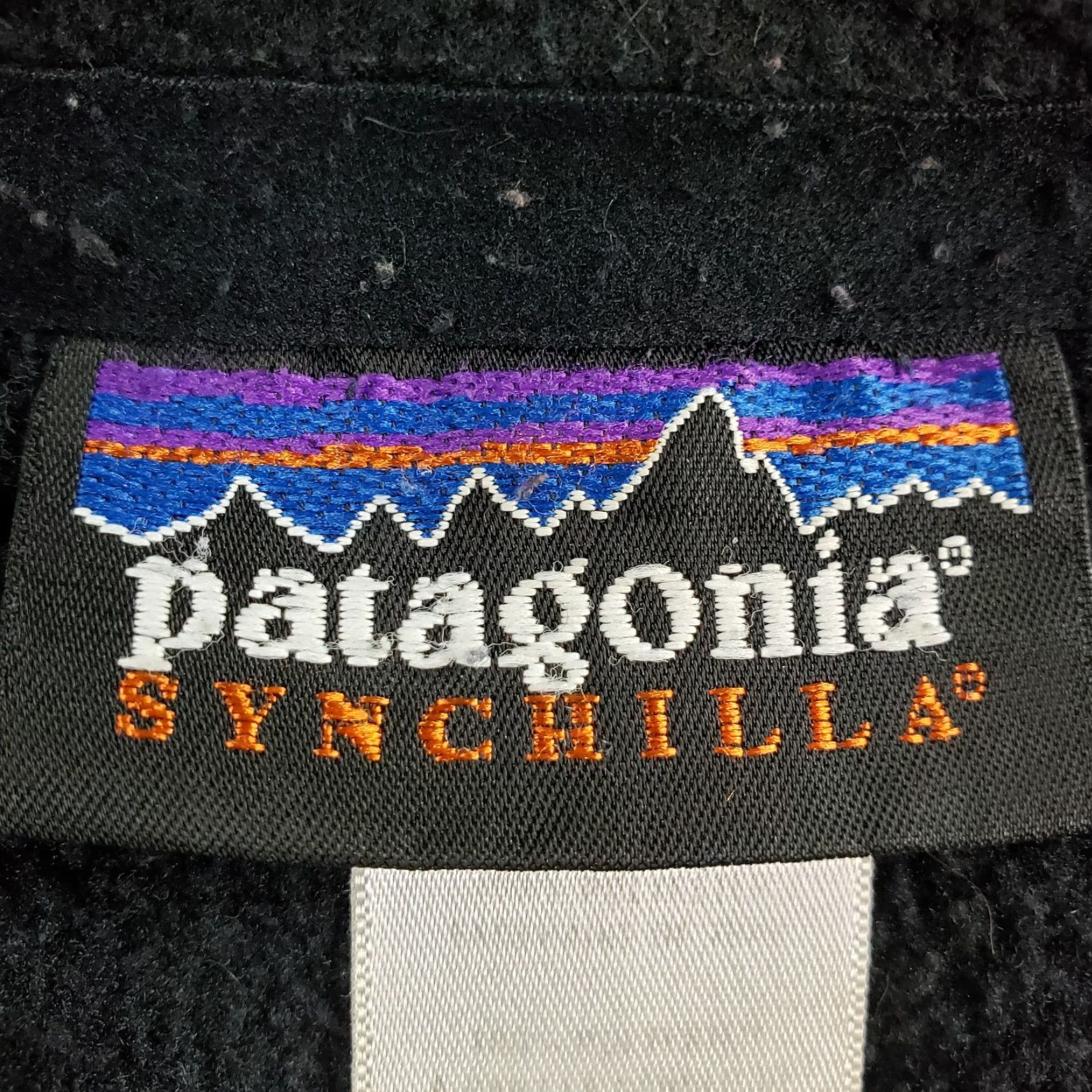 Patagonia VINTAGE Patagonia Synchilla Vest Womens M Black Fleece Full Zip Pockets ZZ Size M / US 6-8 / IT 42-44 - 6 Thumbnail