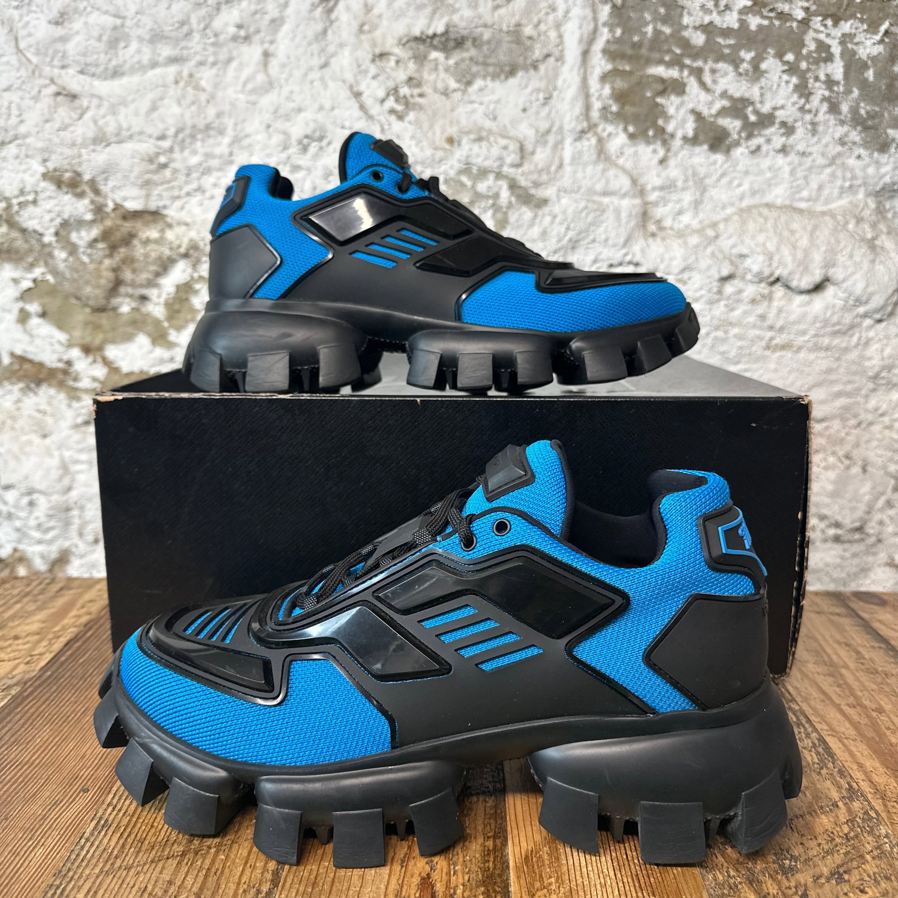 Prada Prada Cloudbust Thunder Teal Blue Black Sneaker Size 7 Size US 7 / EU 40 - 1 Thumbnail