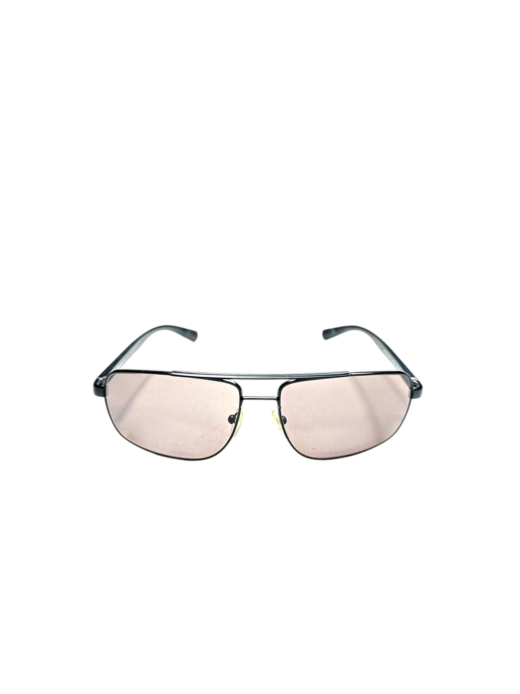 Prada Prada Aviator Matte Black Sunglasses Size ONE SIZE - 4 Thumbnail