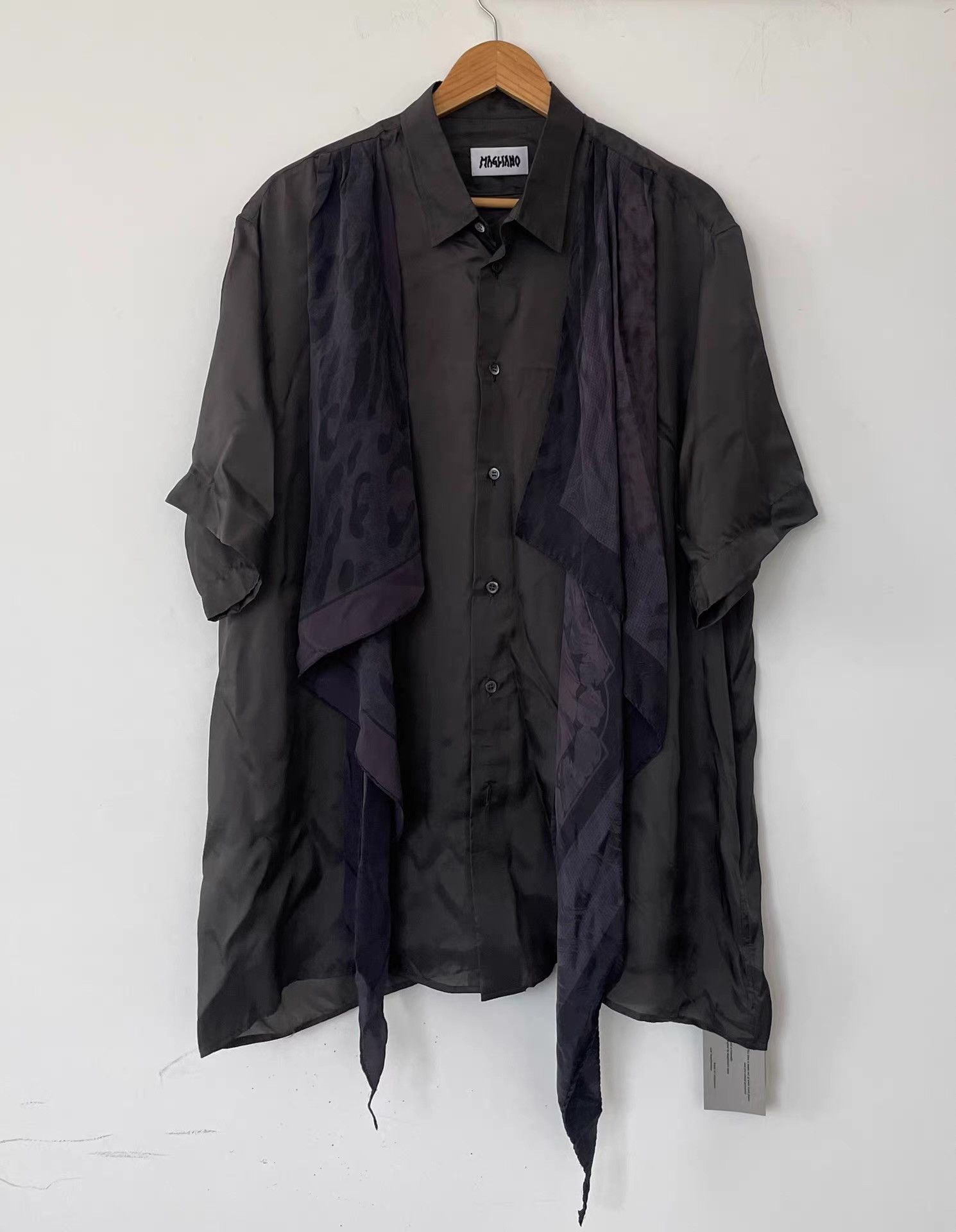 Magliano Magliano 24SS Scarf Panel Short-Sleeve Shirt Ｑ21 Size US S / EU 44-46 / 1 - 1 Thumbnail
