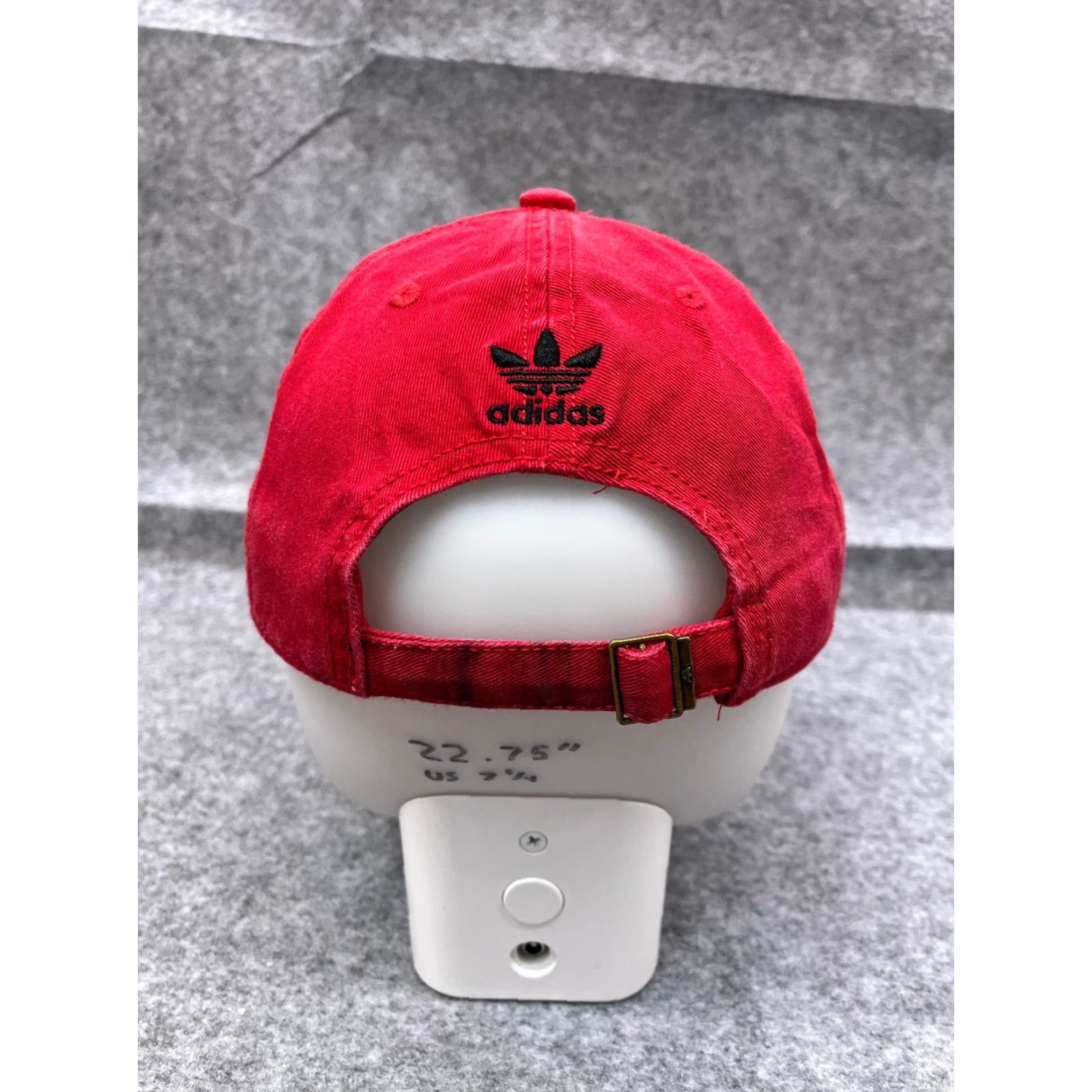 Adidas ADIDAS Hat Cap Baseball Adjustable One Size Red Cotton Golf 90s Style Mens Navy Brand? Size ONE SIZE - 6 Thumbnail