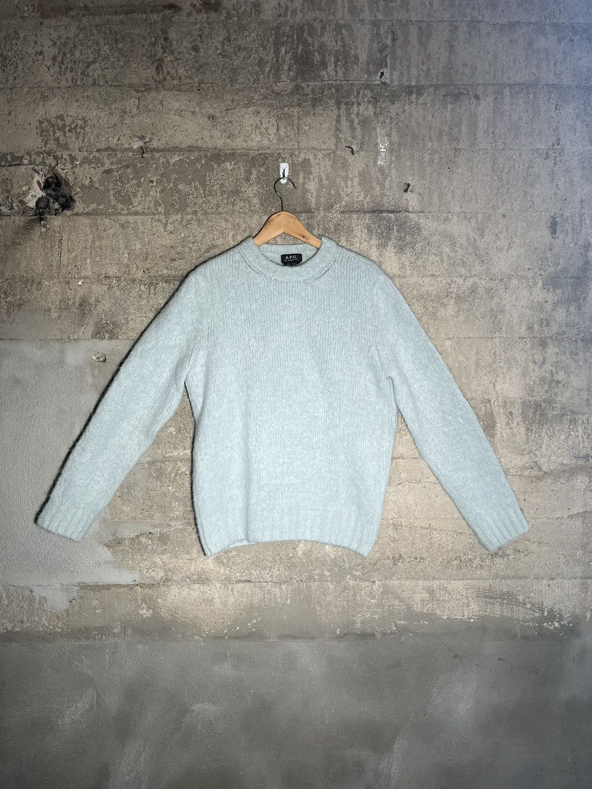 A.P.C. A.P.C Lucci Sweater - Alpaca/Mohair Size US M / EU 48-50 / 2 - 2 Thumbnail