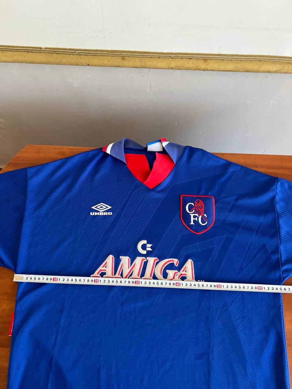 Vintage 1993/94 CHELSEA FC HOME SOCCER FOOTBALL UMBRO SHIRT JERSEY Size US XXL / EU 58 / 5 - 21 Thumbnail
