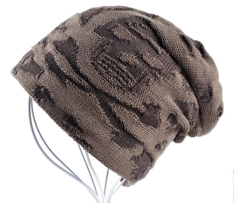 Japanese Brand - Distressed Skull Beanie Size ONE SIZE - 2 Thumbnail