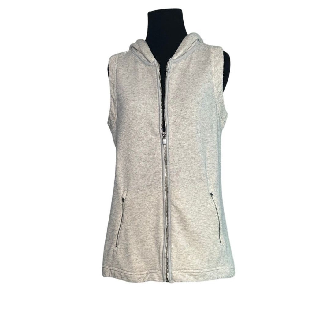 Athleta Athleta heather gray Blissful hoodie Terry Vest size small Size S / US 4 / IT 40 - 14 Thumbnail