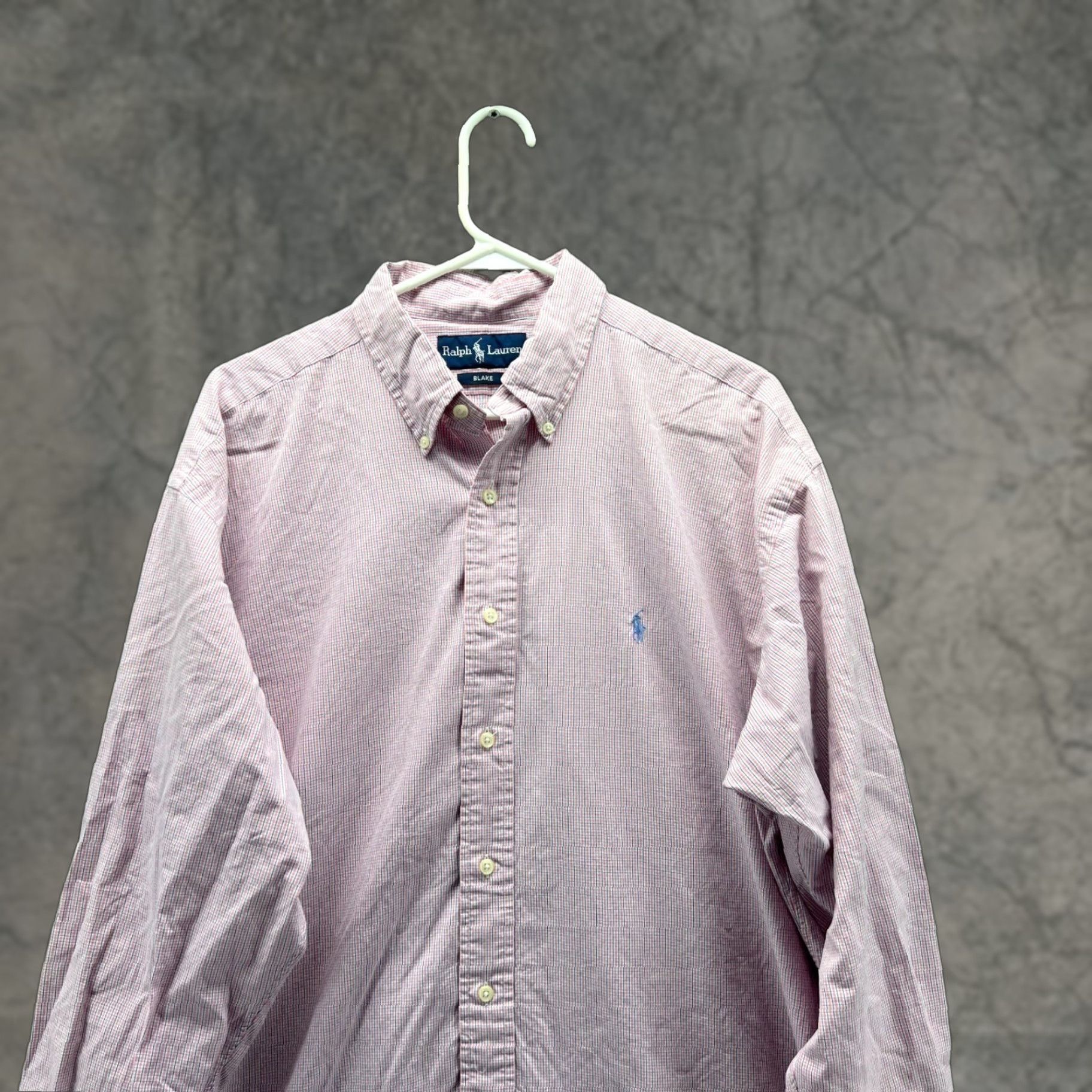 Polo Ralph Lauren Polo Ralph Lauren Shirt Men Large Adult Pink Casual Button Down Blake Preppy Regular Sleeve Long Pink Size US L / EU 52-54 / 3 - 1 Thumbnail