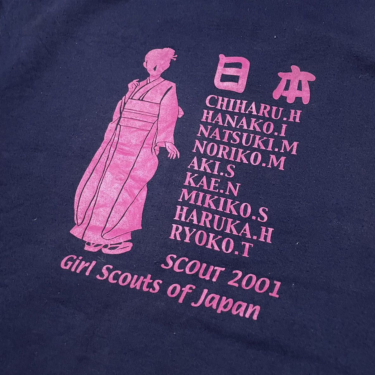 Japanese Brand × Vintage 💥Y2k Sakura Scout Japan Zipper Hoodie Size US M / EU 48-50 / 2 - 8 Thumbnail