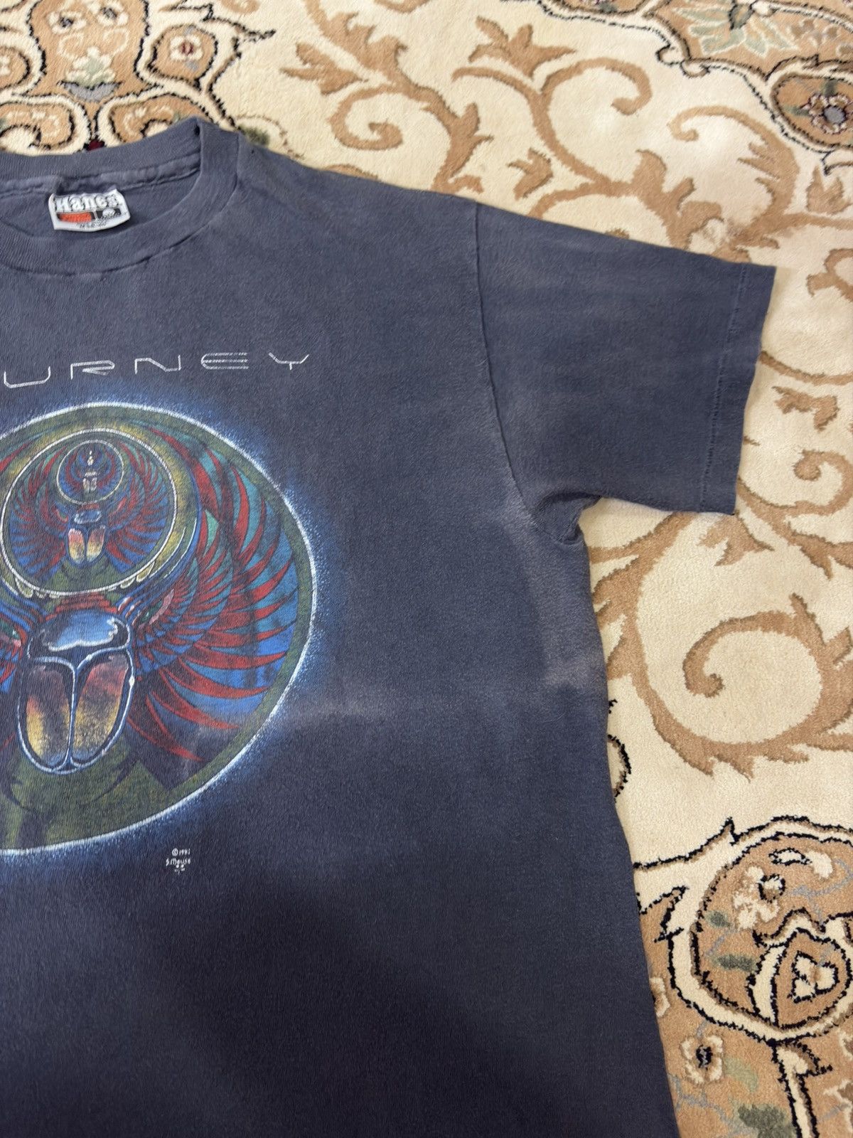 Band Tees Vintage 80s Journey Captured Album Concert Tour 1981 T Shirt Size US M / EU 48-50 / 2 - 4 Thumbnail