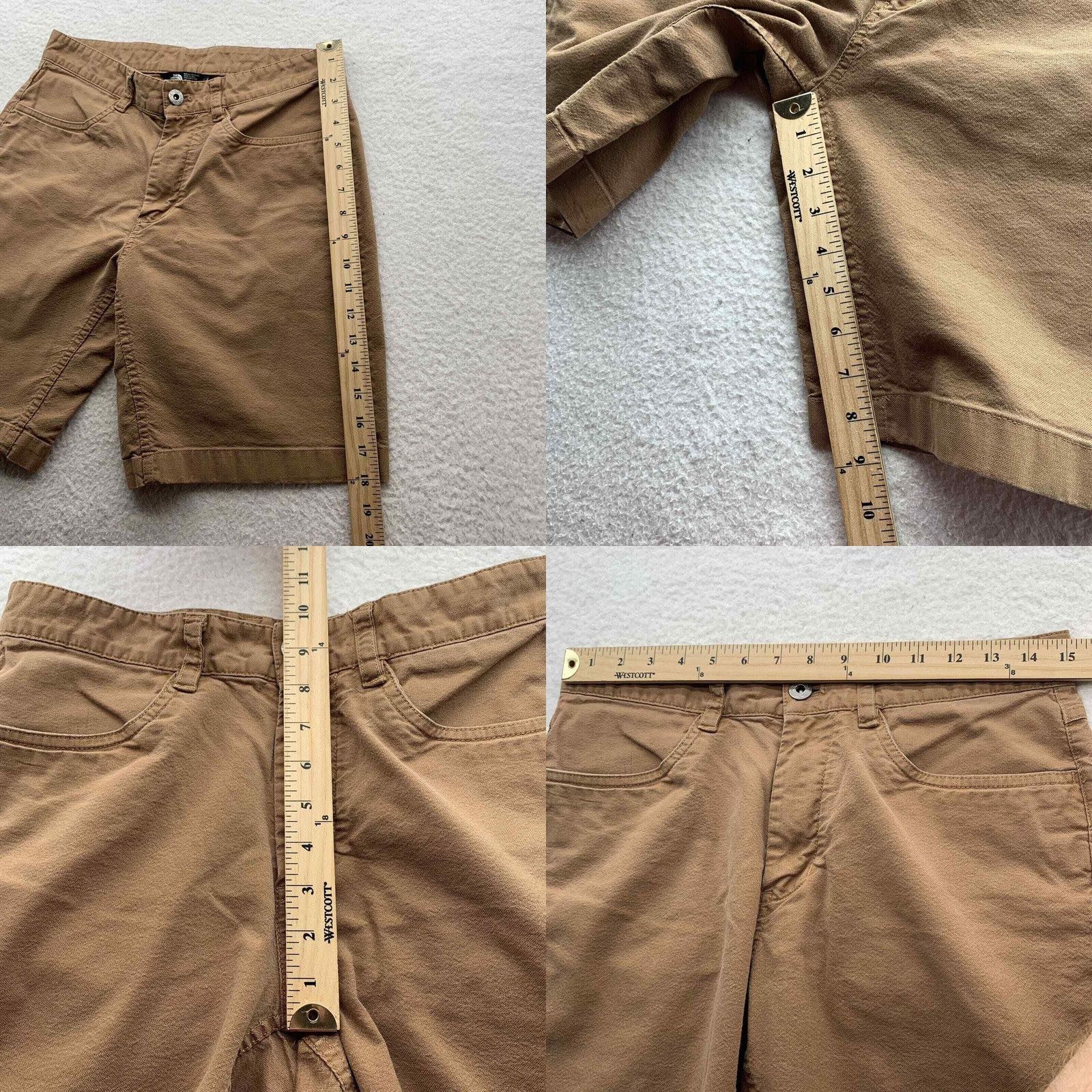 The North Face The North Face Chino Shorts Mens 30 8.5" Zip Pocket Hiking Camping Outdoors Brown Size US 30 / EU 46 - 8 Thumbnail
