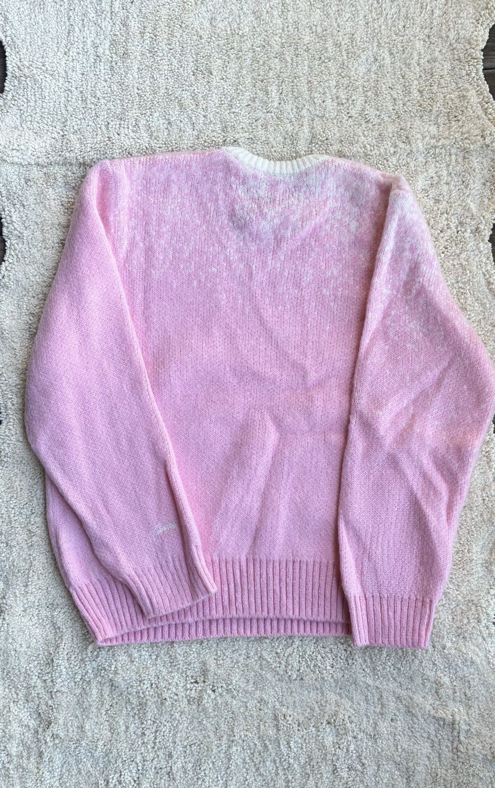 Corteiz Corteiz Patrol Knit Sweater 💗 – Pink/White – Size S Size US S / EU 44-46 / 1 - 3 Thumbnail