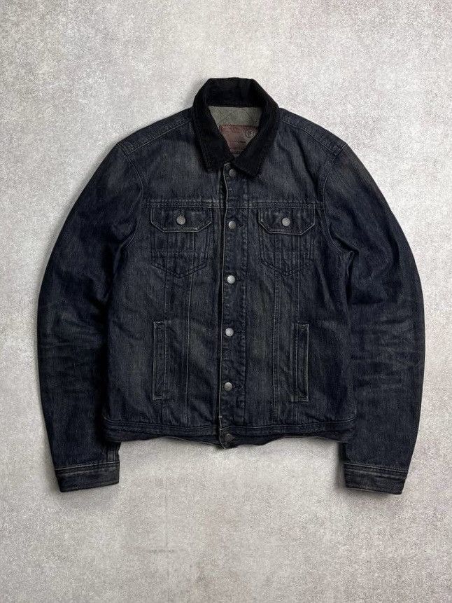 Vintage Allsaints Denim Avantgarde Jacket Y2K M