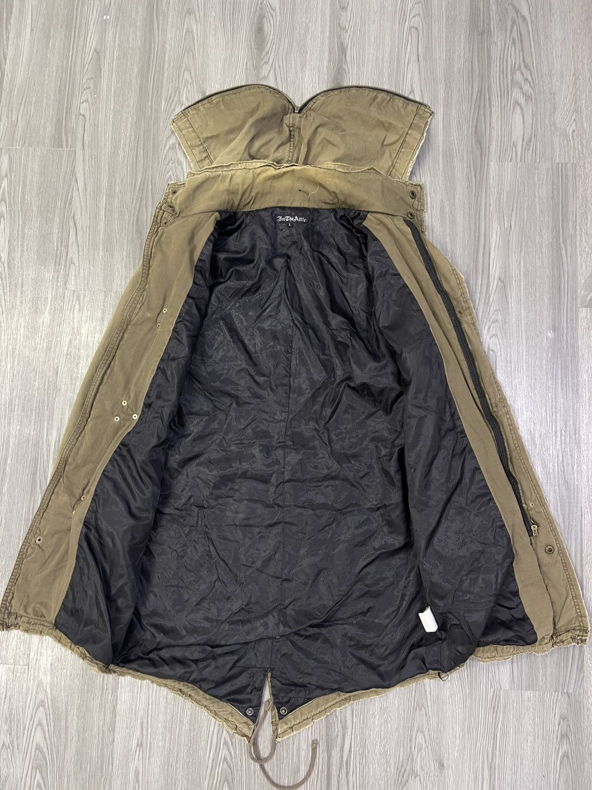 In The Attic In The Attic fistail military bondage l.g.b style parka Size M / US 6-8 / IT 42-44 - 4 Thumbnail