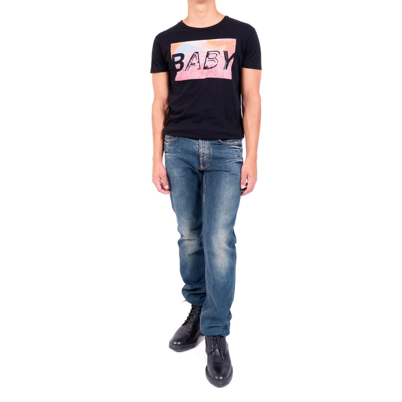 Saint Laurent Paris SS16 ,,Baby'' Print Shortsleeve T-Shirt in Cotton Size US XS / EU 42 / 0 - 2 Thumbnail