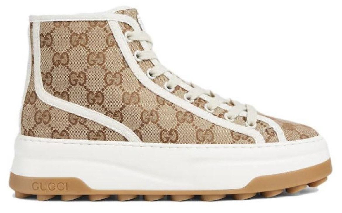 Gucci Gucci GG High Interlocking G Sneaker 746768 Size US 10.5 / IT 40.5 - 2 Thumbnail