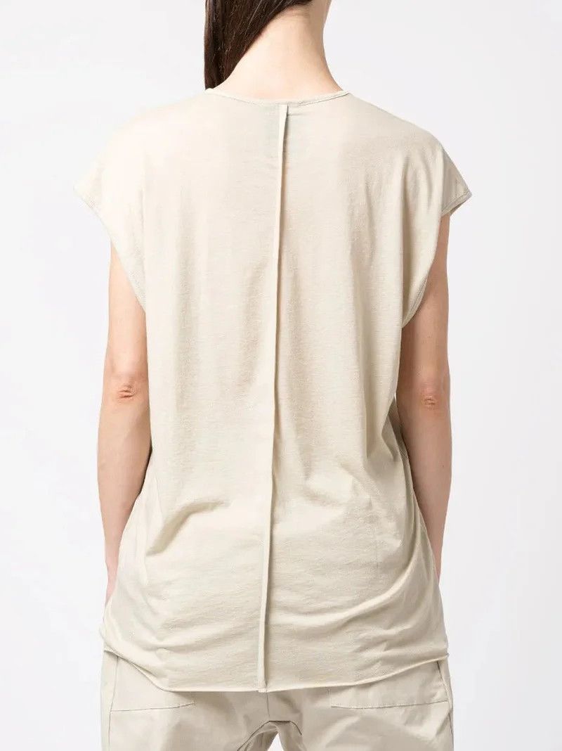 Thom Krom Thom Krom Beige Ultra Light Cotton Quality Long Tank Top L Size M / US 6-8 / IT 42-44 - 4 Thumbnail