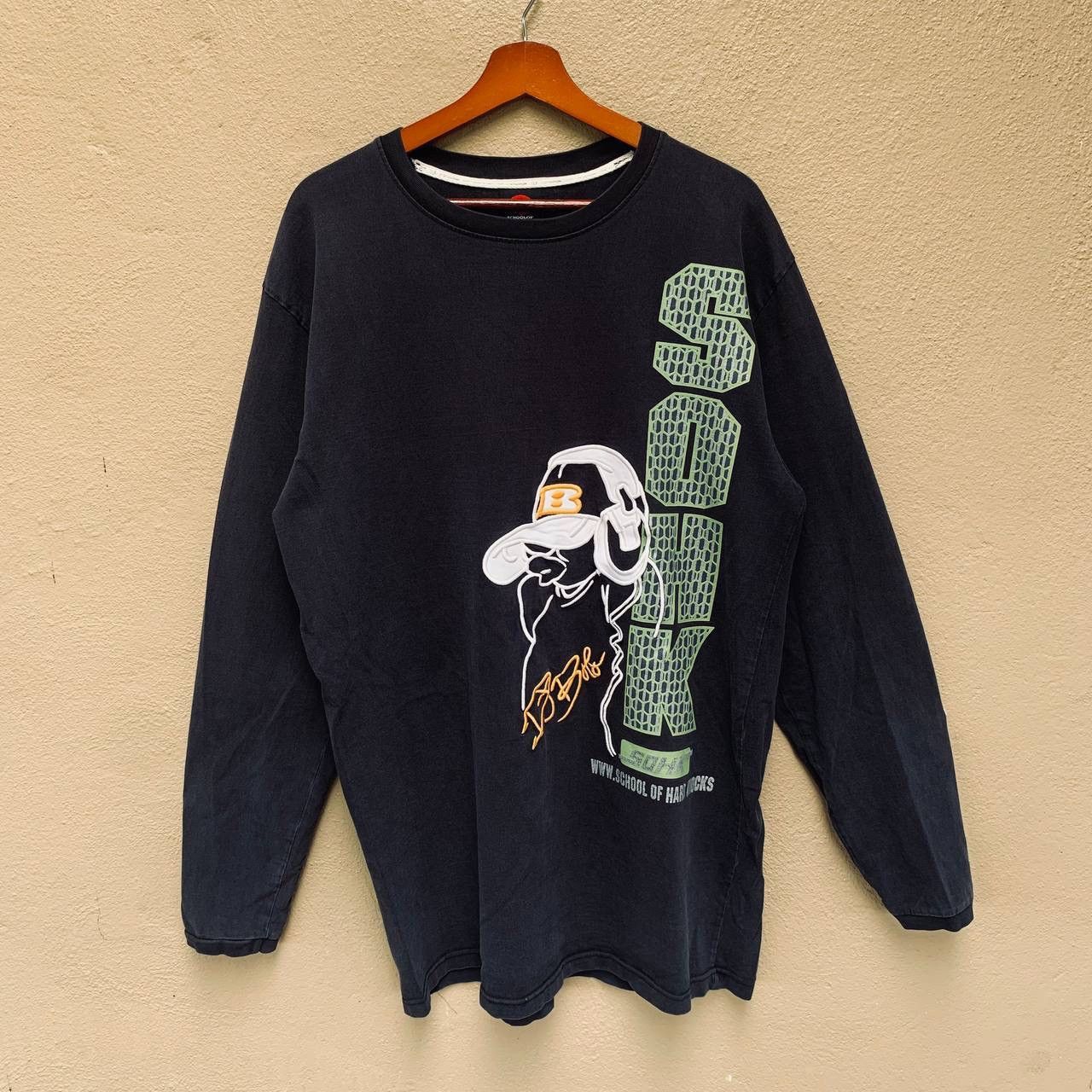 JNCO Rare Vintage SOHK Hiphop Tees Size US XL / EU 56 / 4 - 1 Thumbnail
