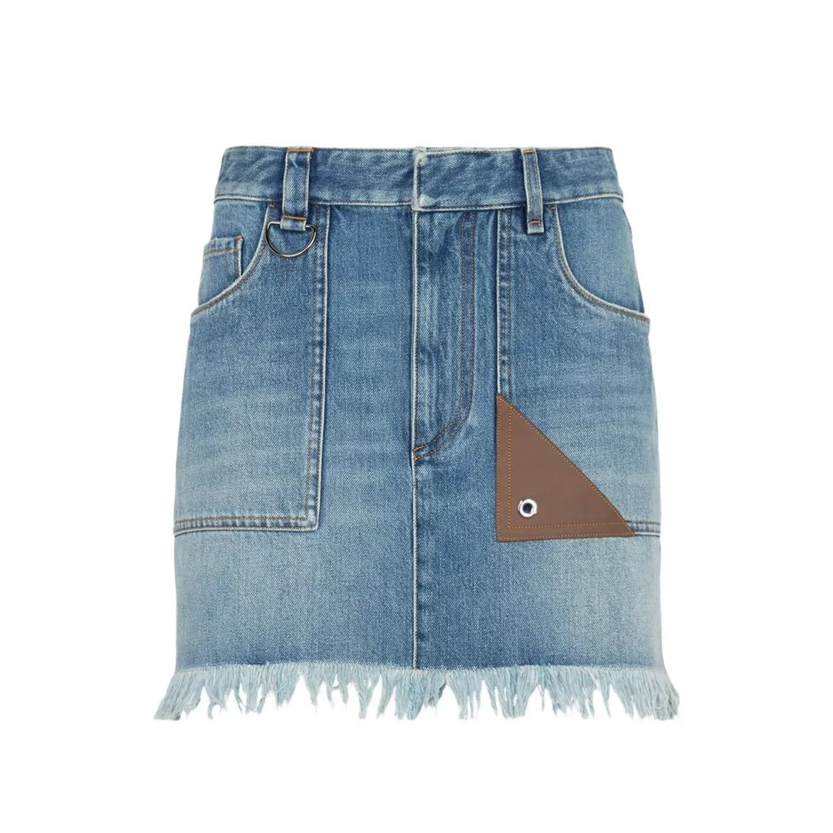 Fendi o1loc1c0824 Skirt in Blue Size 30" / US 8 / IT 44 - 1 Preview